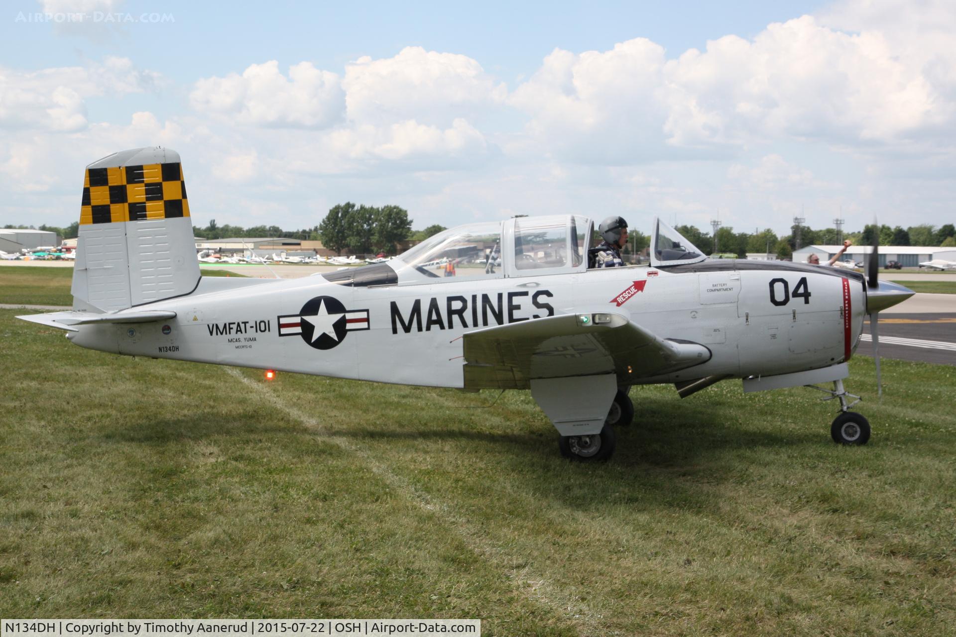 N134DH, 1953 Beech (CCF) T-34A (A45) Mentor C/N CCF34-78, 1953 Beech (CCF) T-34A (A45) Mentor, c/n: CCF34-78
