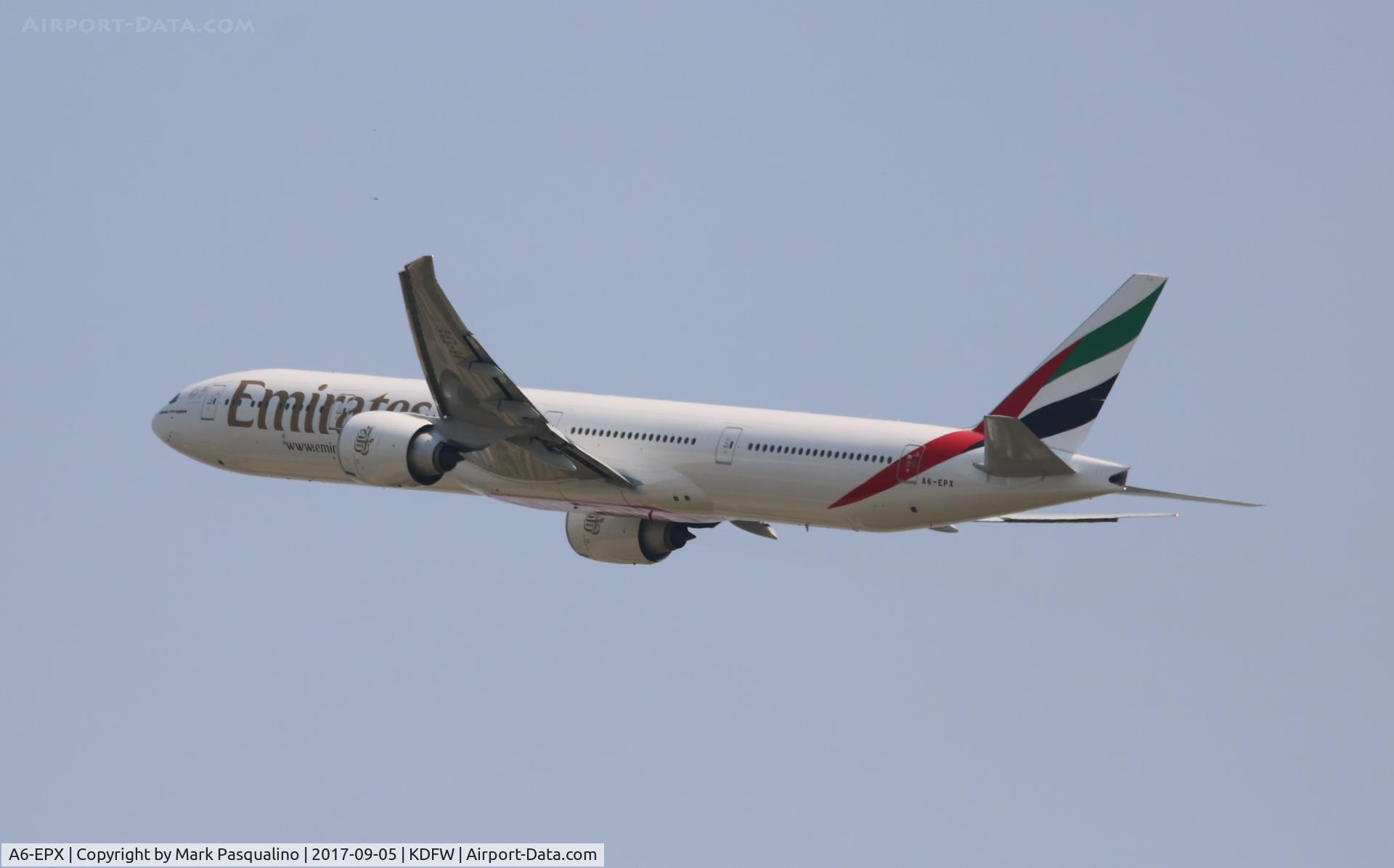 A6-EPX, 2016 Boeing 777-31H/ER C/N 42343, Boeing 777-300ER