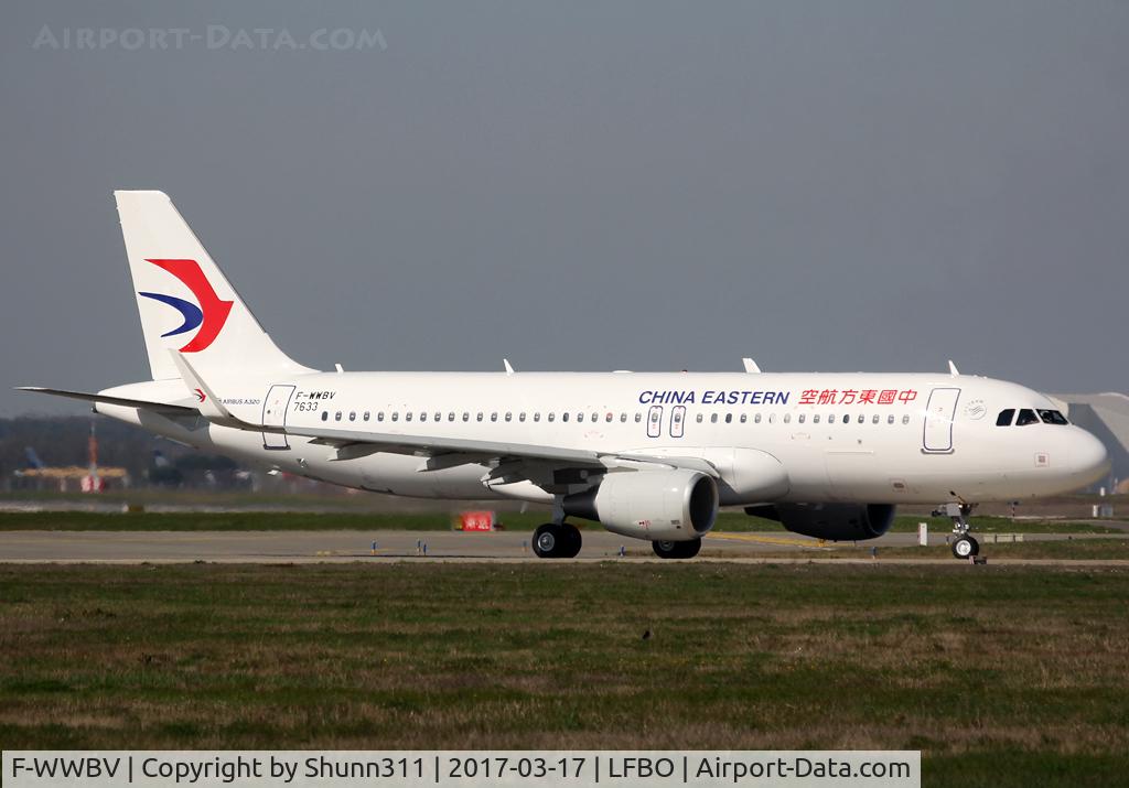 F-WWBV, 2017 Airbus A320-214 C/N 7633, C/n 7633 - To be B-8566