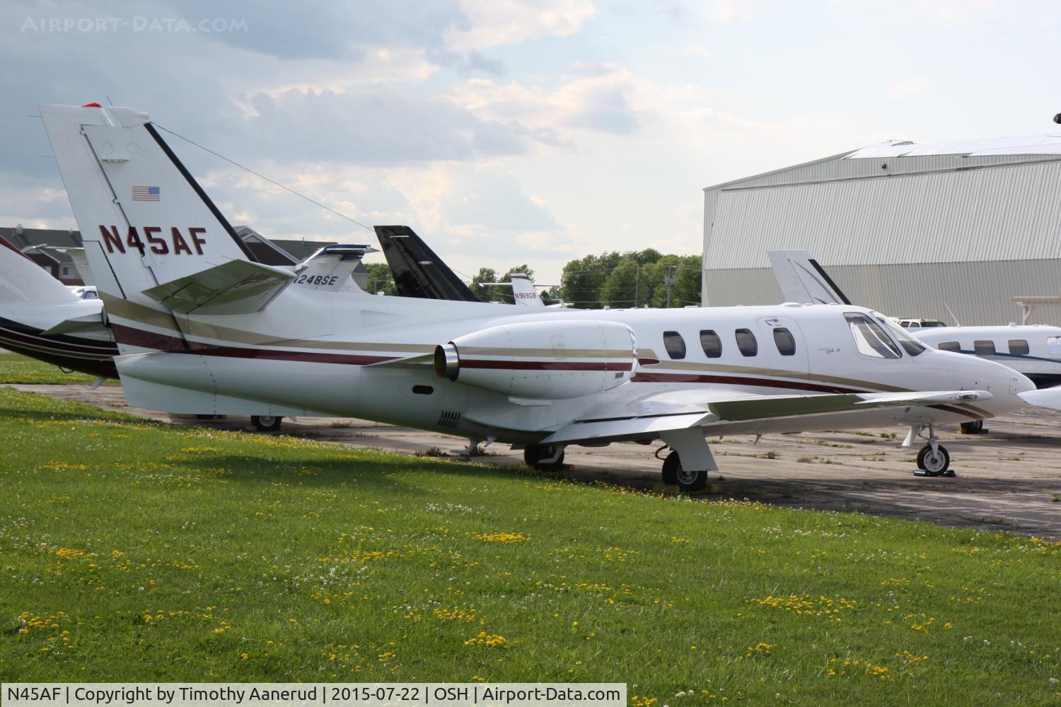 N45AF, 1978 Cessna 501 Citation I/SP C/N 5010284, 1978 Cessna 501, c/n: 5010284