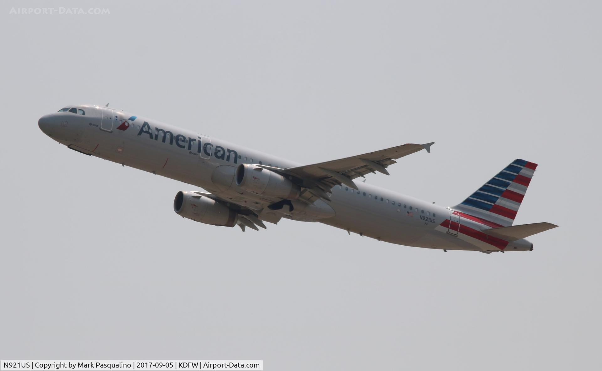 N921US, 2015 Airbus A321-231 C/N 6523, Airbus A321