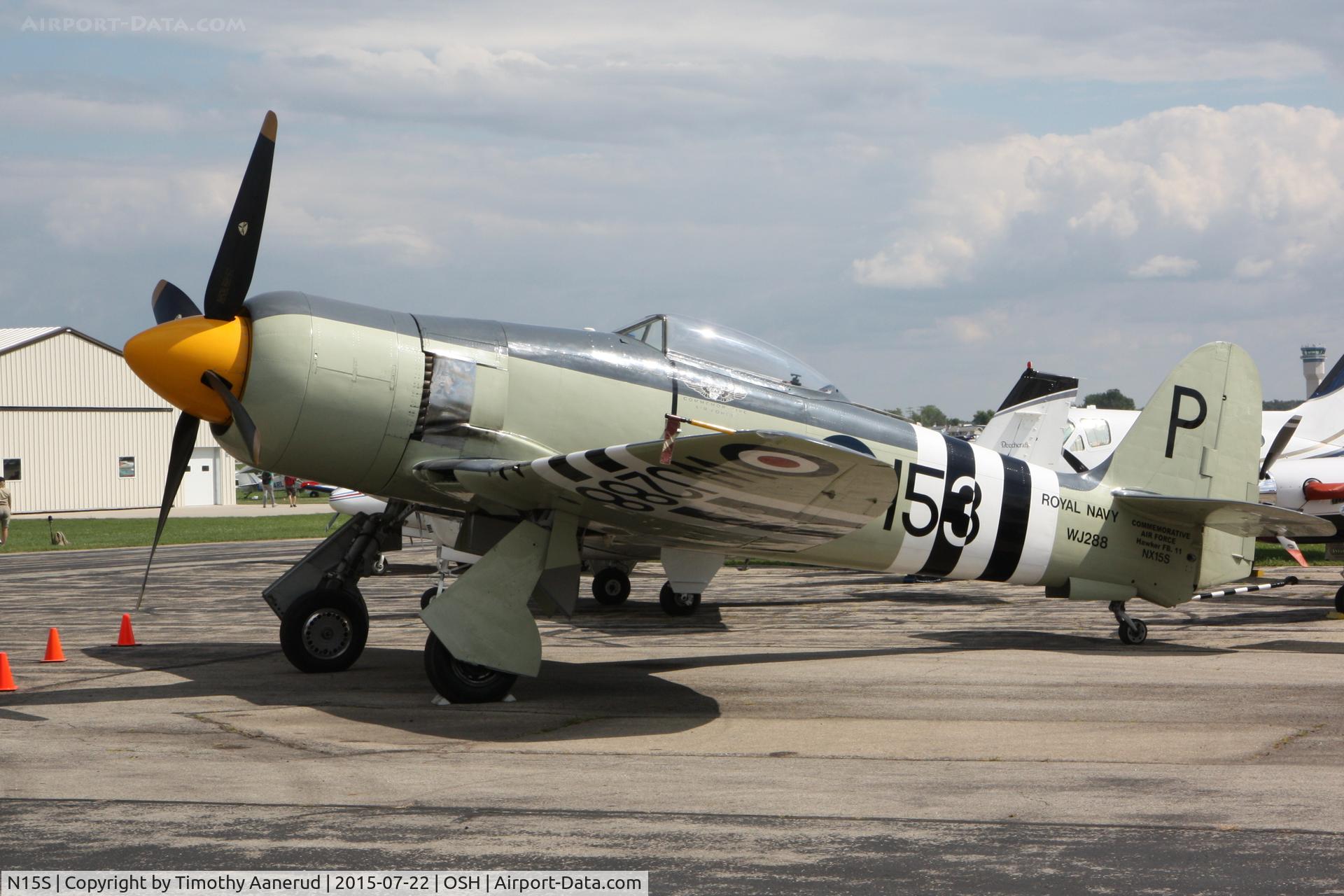 N15S, 1953 Hawker Sea Fury FB.11 C/N 41H/696792, 1953 Hawker Sea Fury FB.11, c/n: 41H/696792