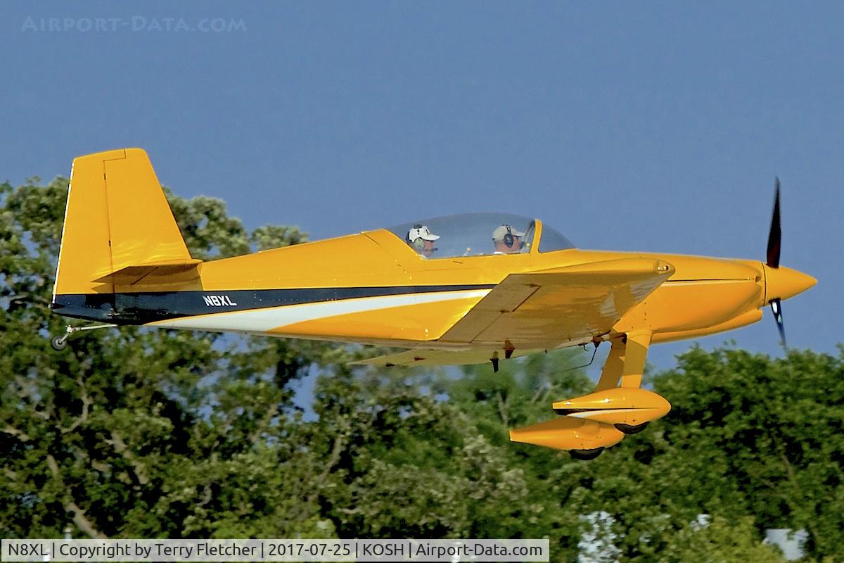N8XL, 1999 Vans RV-8 C/N 80112, at 2017 EAA AirVenture at Oshkosh