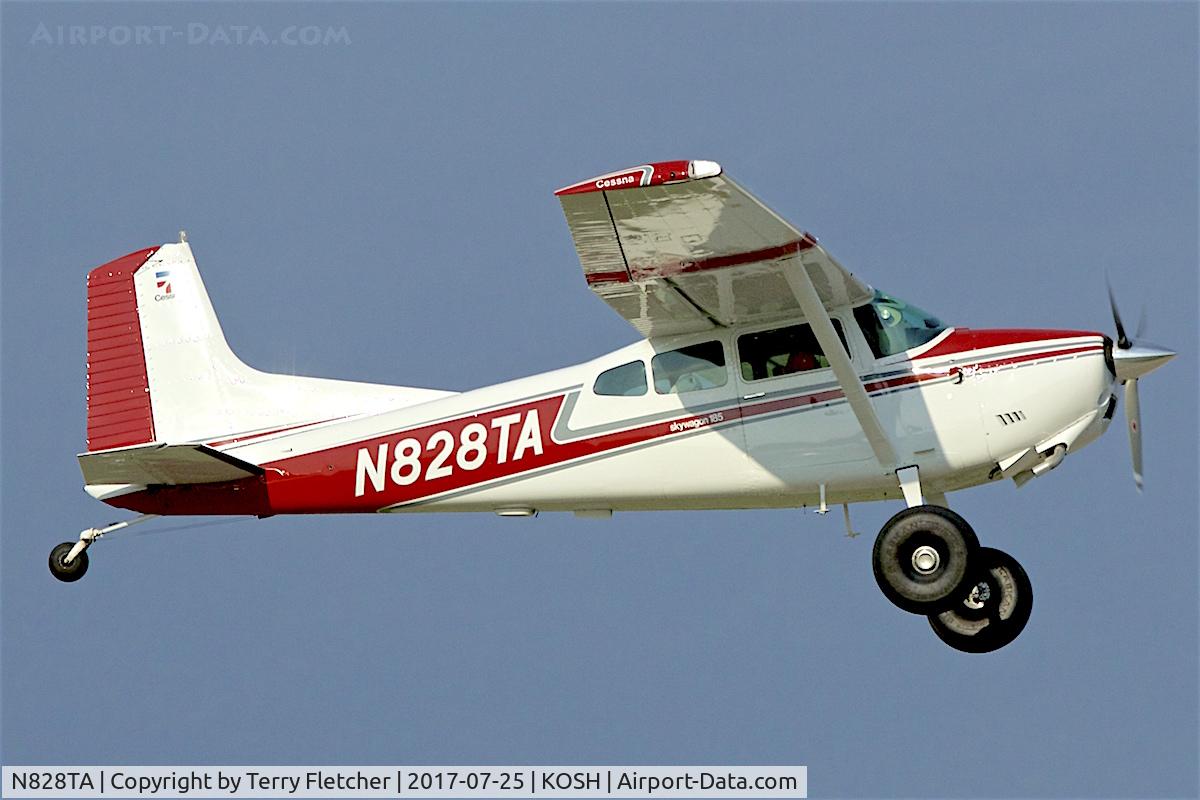 N828TA, 1973 Cessna A185F Skywagon 185 C/N 18502245, at 2017 EAA AirVenture at Oshkosh