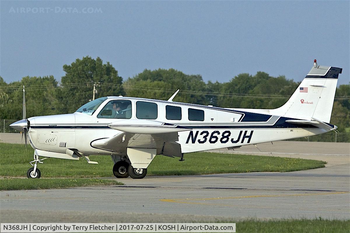 N368JH, 1981 Beech A36 Bonanza 36 C/N E-1920, at 2017 EAA AirVenture at Oshkosh