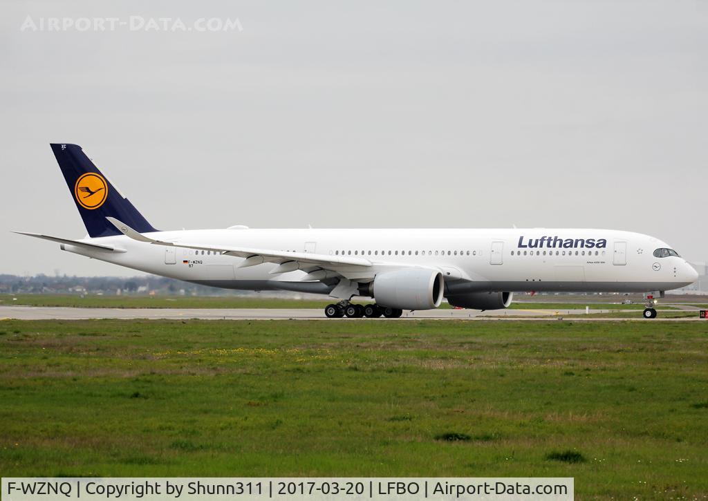 F-WZNQ, 2017 Airbus A350-941 C/N 0087, C/n 0087 - To be D-AIXC