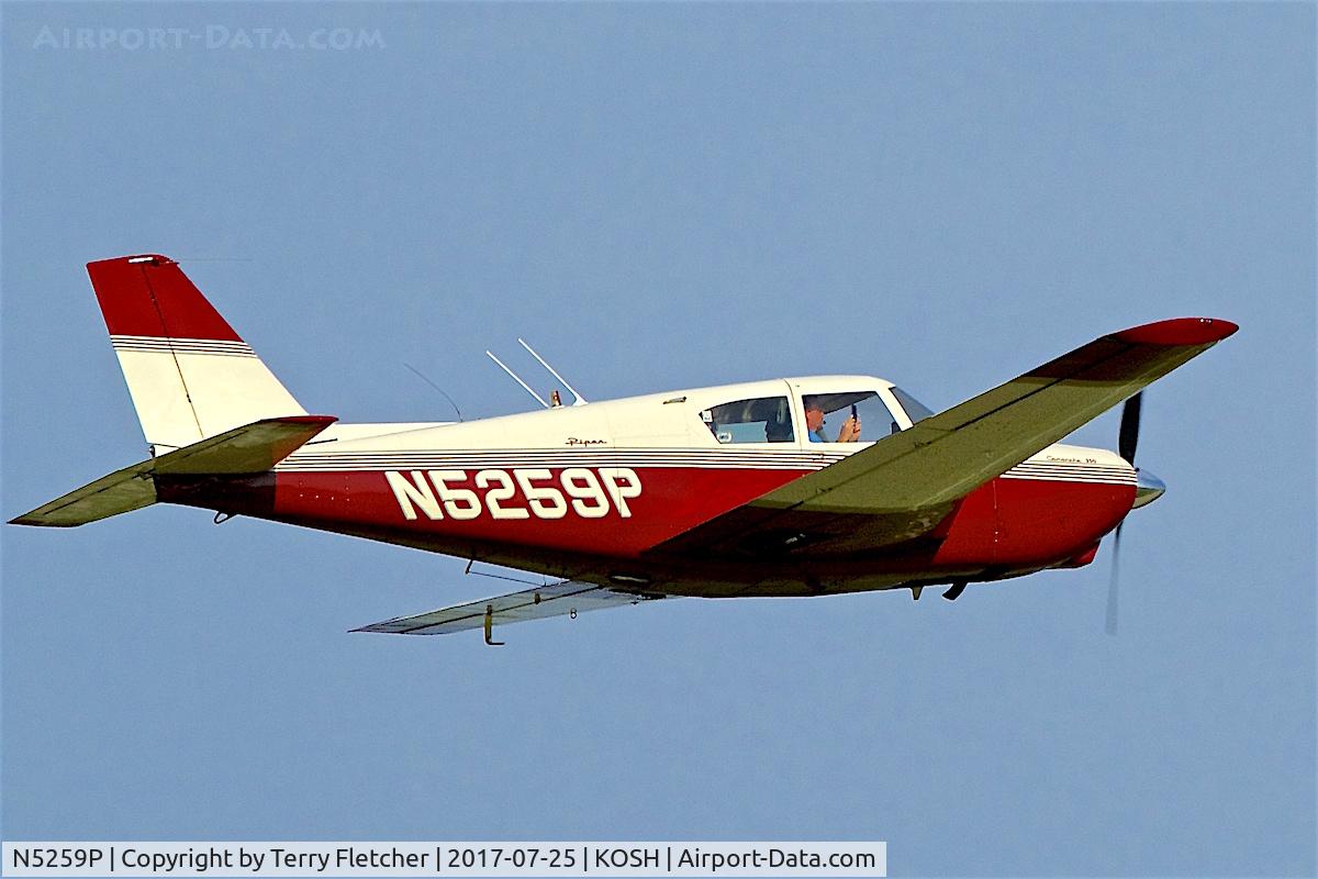 N5259P, 1958 Piper PA-24-250 Comanche C/N 24-293, at 2017 EAA AirVenture at Oshkosh