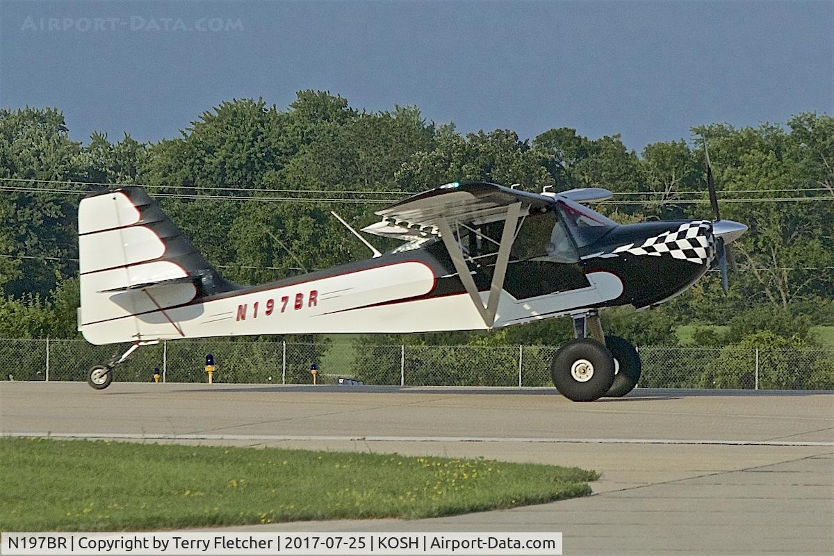 N197BR, Skystar Kitfox Series 5 C/N S9602-0173, at 2017 EAA AirVenture at Oshkosh