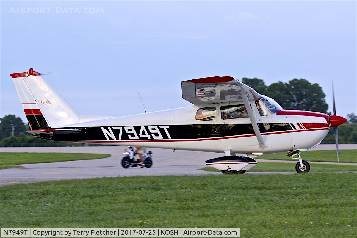N7949T, 1960 Cessna 175A Skylark C/N 56649, at 2017 EAA AirVenture at Oshkosh