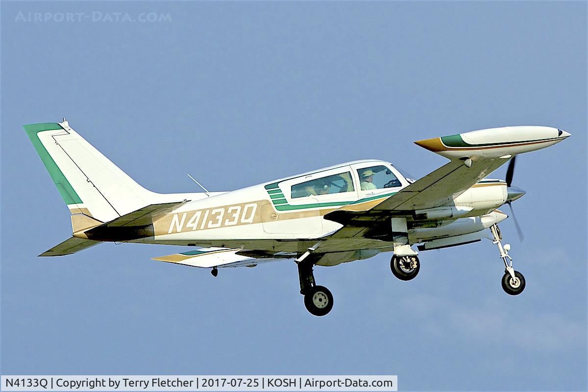 N4133Q, 1967 Cessna 310N C/N 310N-0033, at 2017 EAA AirVenture at Oshkosh