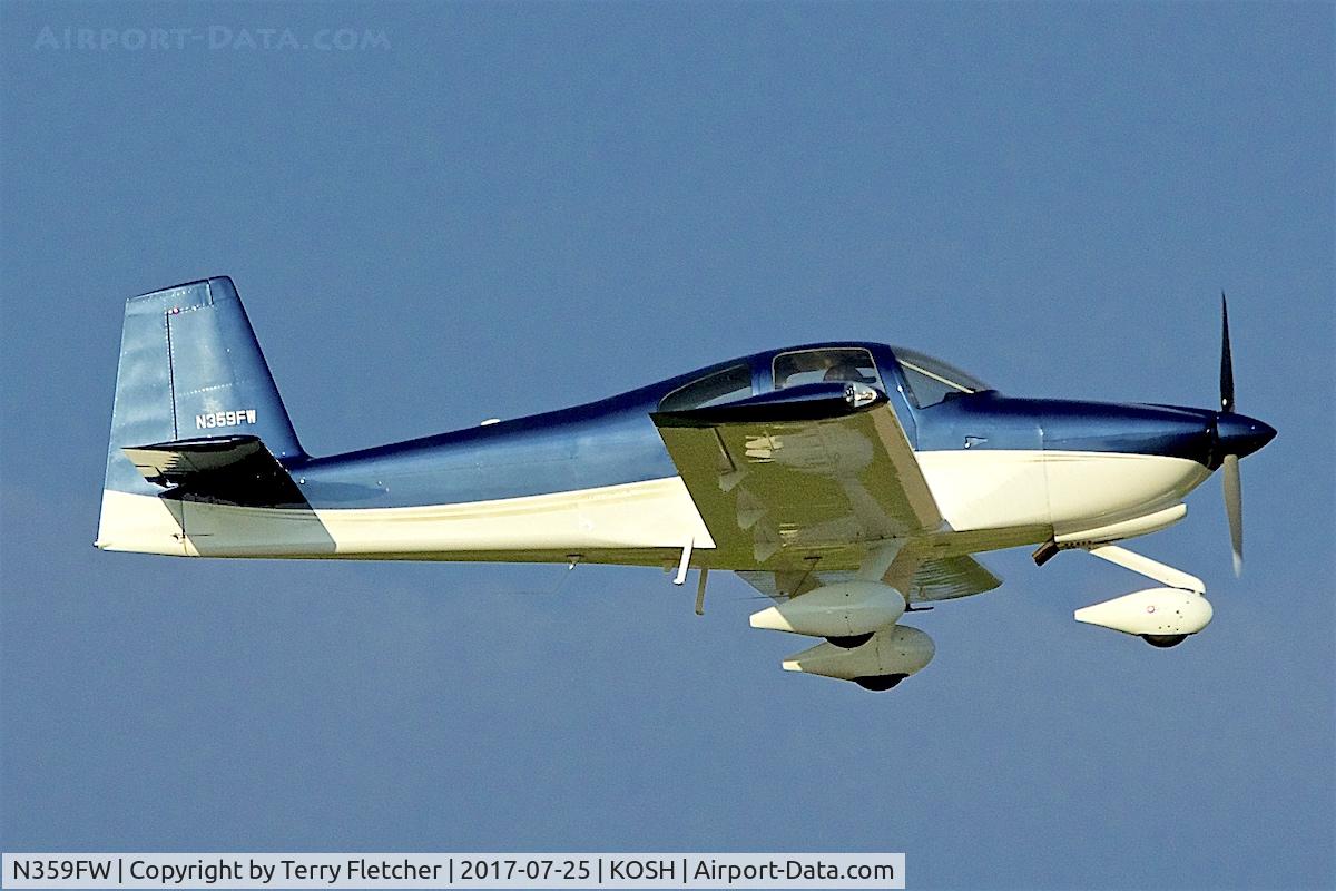 N359FW, Vans RV-10 C/N 40319, at 2017 EAA AirVenture at Oshkosh