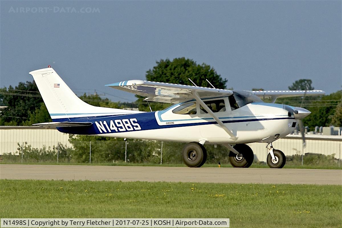 N1498S, 1976 Cessna 182P Skylane C/N 18265045, at 2017 EAA AirVenture at Oshkosh