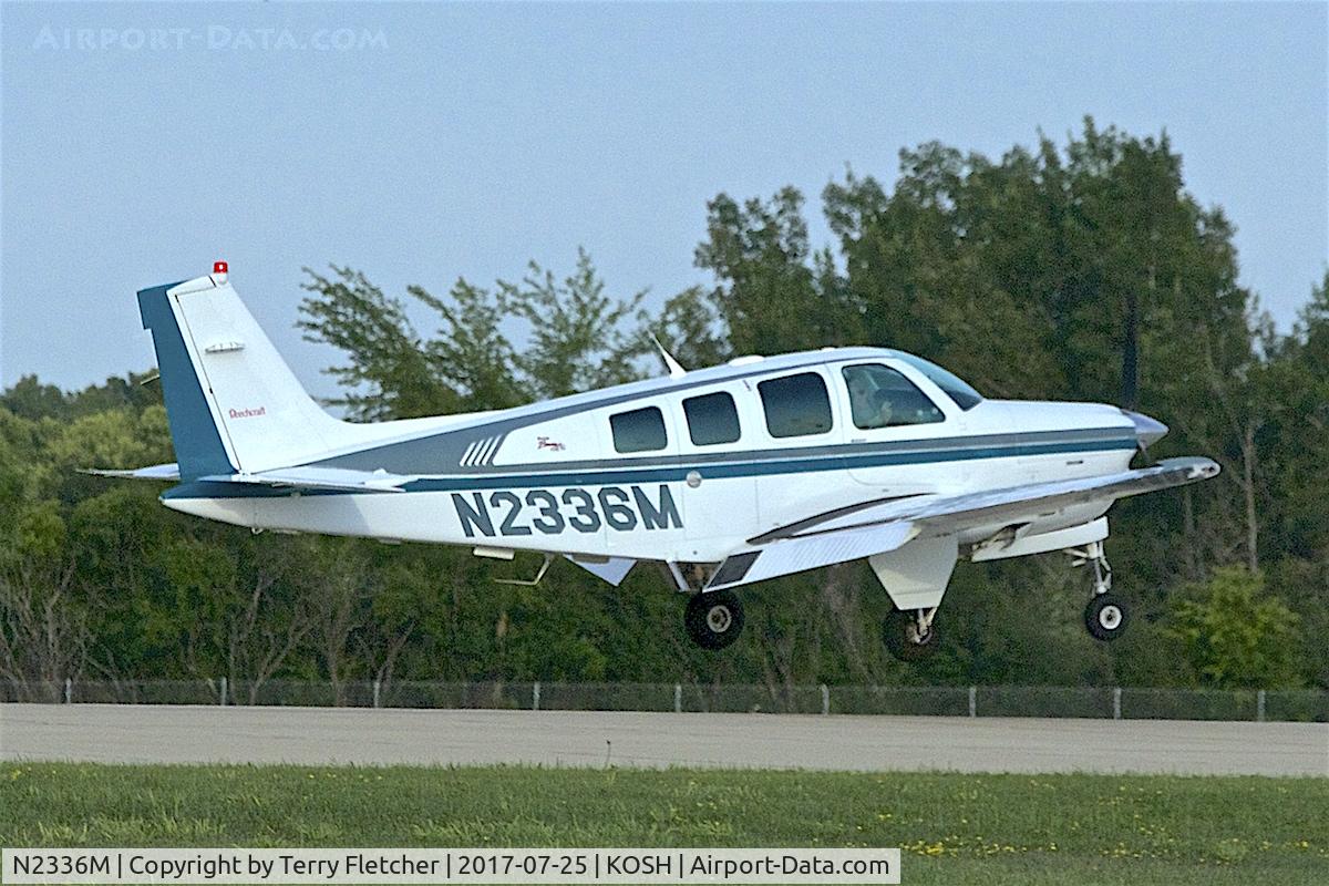 N2336M, Piper PA-28R-201T Cherokee Arrow III C/N 28R-7803123, at 2017 EAA AirVenture at Oshkosh