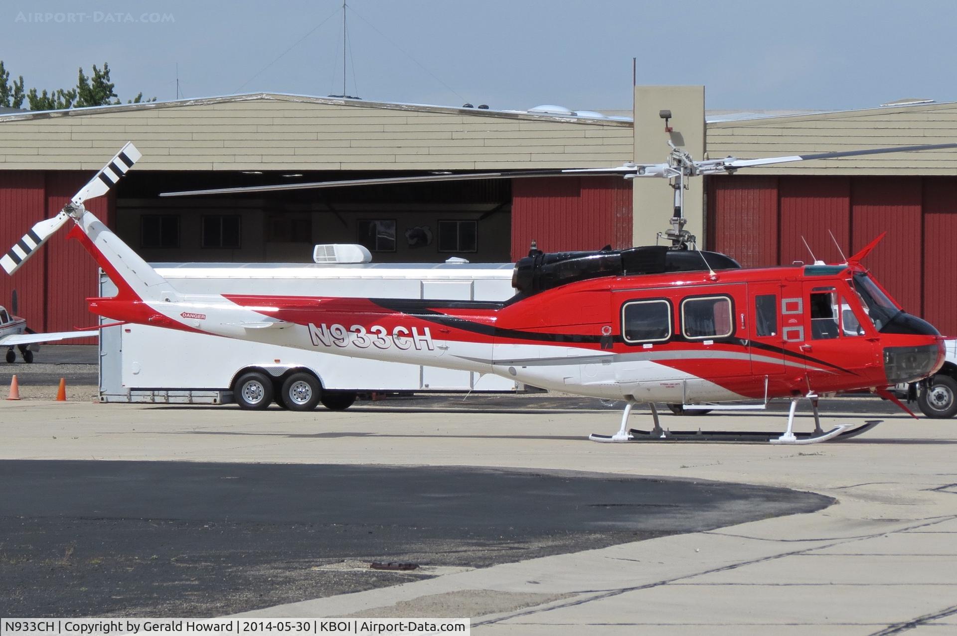 N933CH, 1969 Bell 205A-1 C/N 30062, Parked on the south GA ramp.