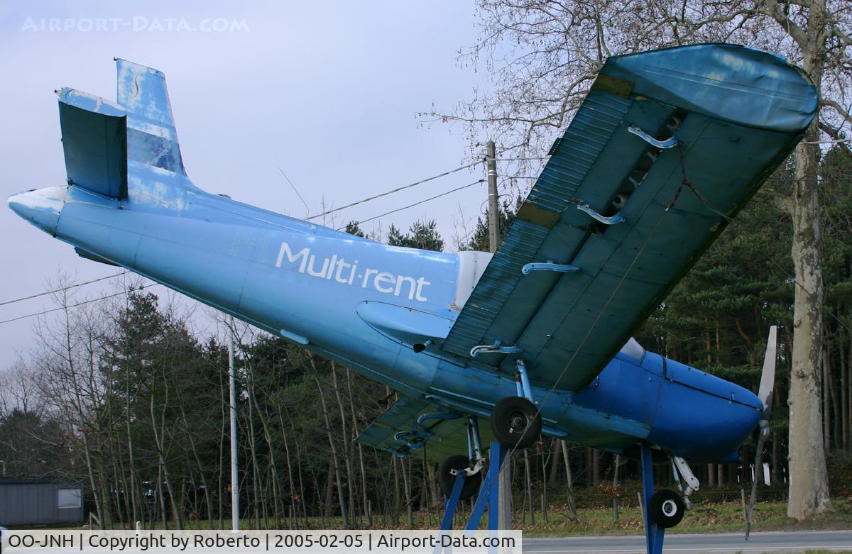 OO-JNH, Socata MS-883 Rallye 115 Rallye 115 C/N 1550, Aircraft off airport (Chaussée de Louvain, Erps-Kwerps) Material rental( MULTIRENT)