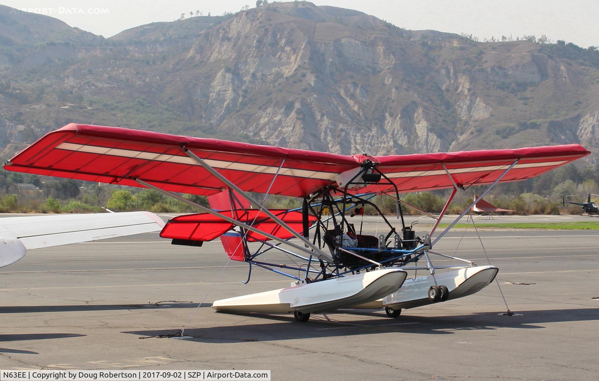 N63EE, Quicksilver Sport 2S C/N 0001, 1999 Quicksilver SPORT 2.S Amphibian, Rotax 528ULDCDI 2-stroke 65 Hp pusher, Experimental Ultralight. Serial. No. ONE! See all photos including in-flight.