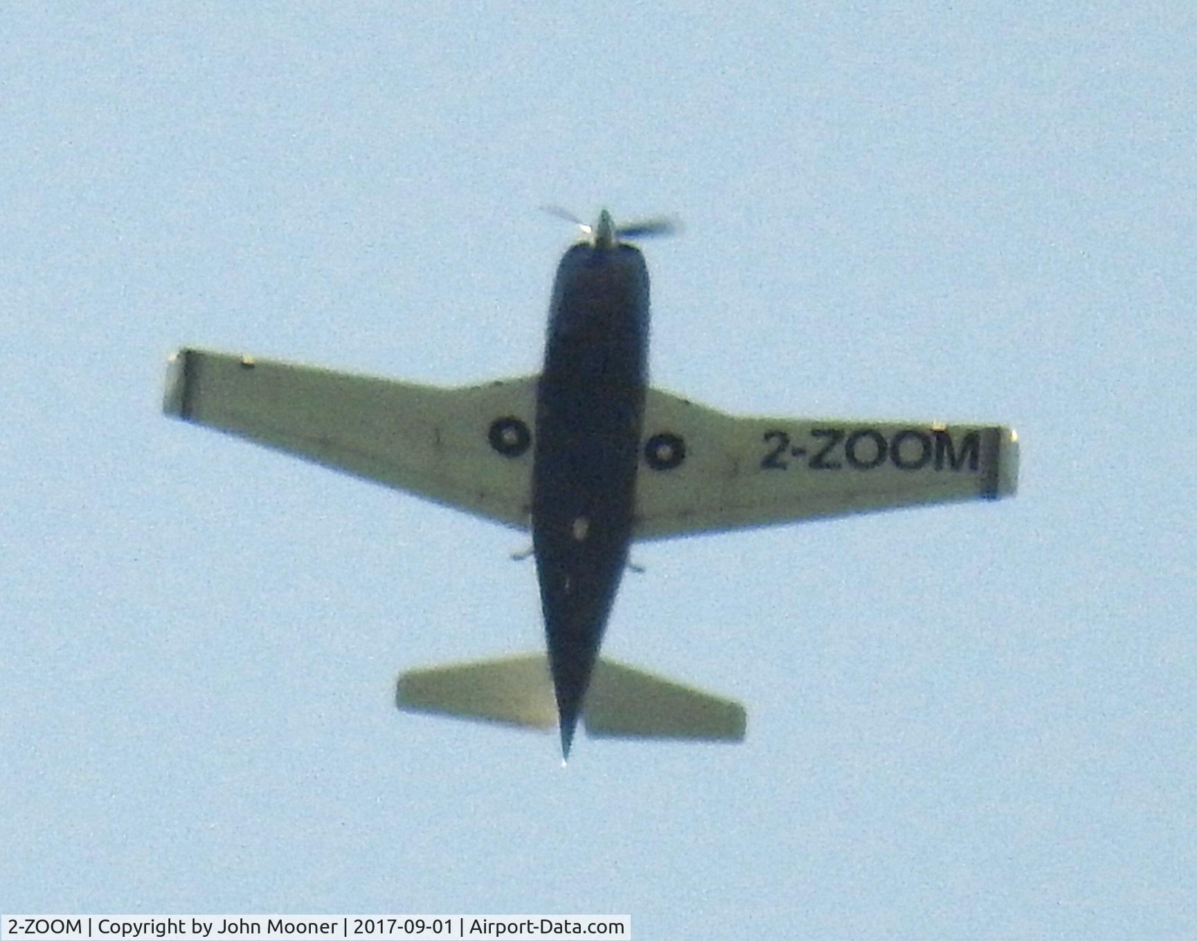 2-ZOOM, 1995 Rockwell Commander 114B C/N 14635, 2-ZOOM Aircraft over Newton Abbot Devon