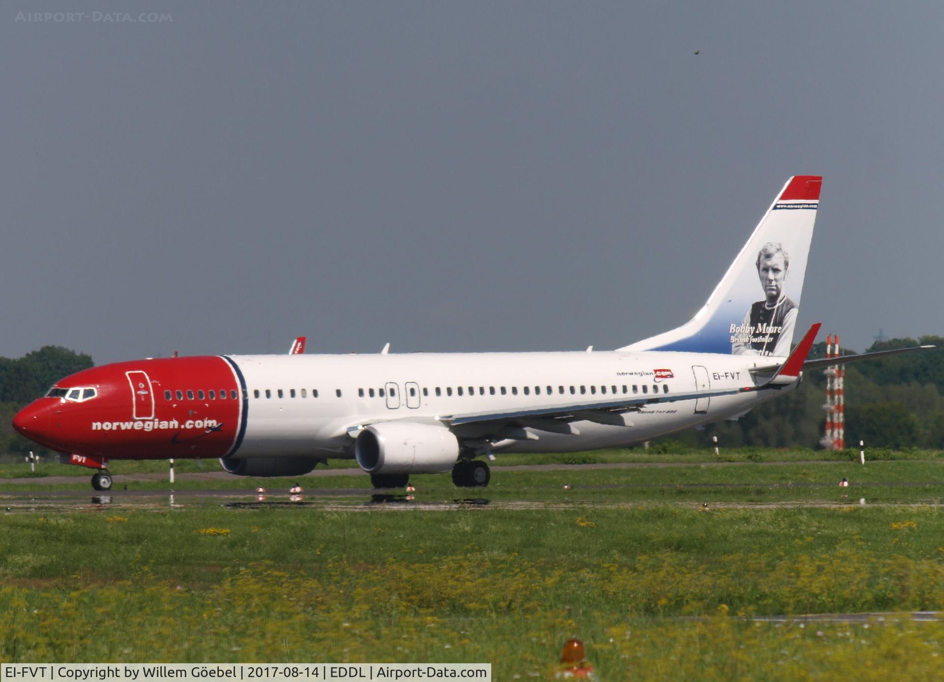 EI-FVT, 2017 Boeing 737-8JP C/N 42280, Taxi to runway of Dusseldorf Airport