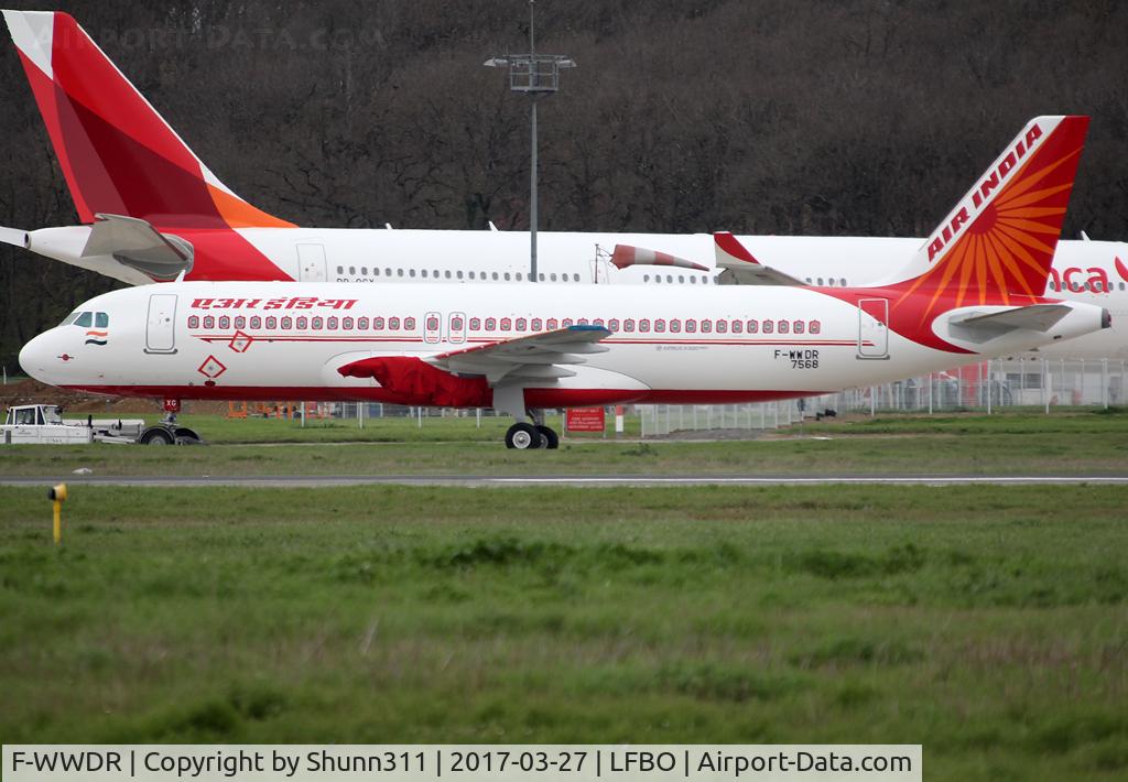 F-WWDR, 2017 Airbus A320-251N C/N 7568, C/n 7568 6 To be VT-EXG