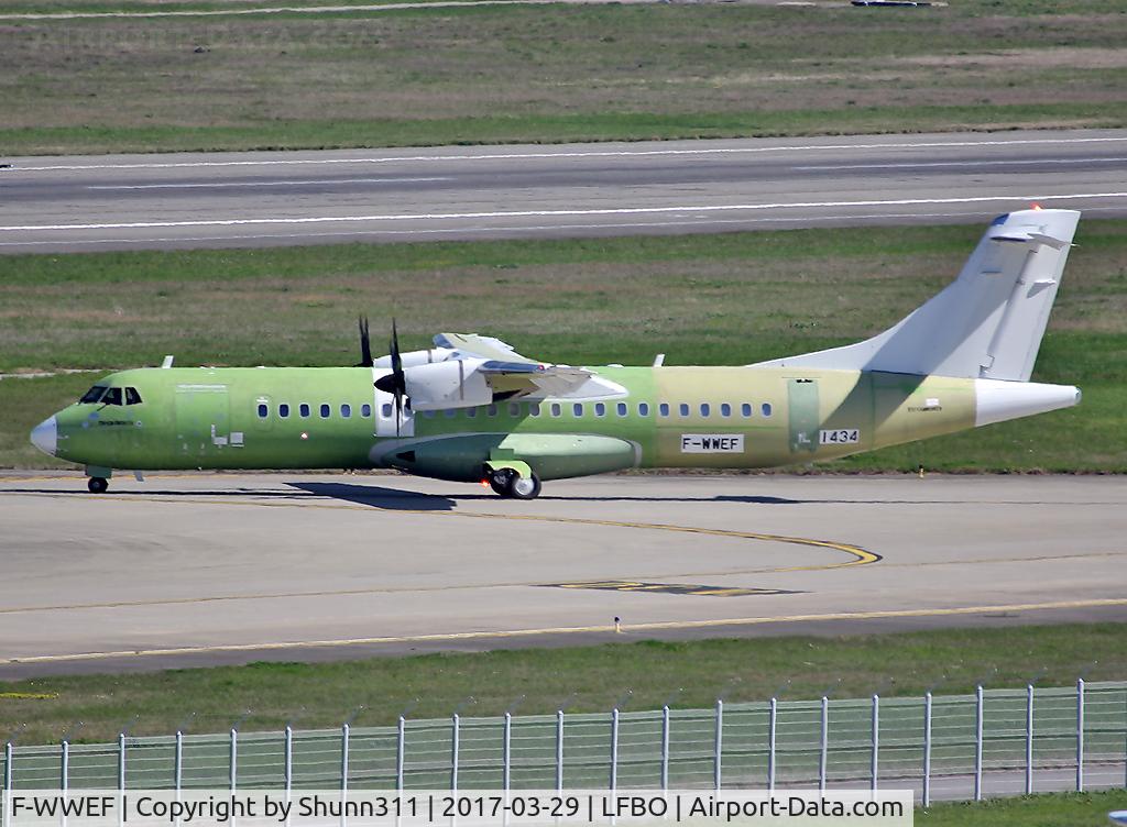 F-WWEF, 2017 ATR 72-600 C/N 1434, C/n 1434 - For Alliance Air