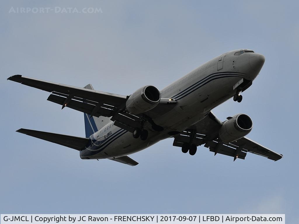 G-JMCL, 1988 Boeing 737-322F C/N 23951, NPT262H Atlantic Airlines from Pais Le Bourget landing runway 23