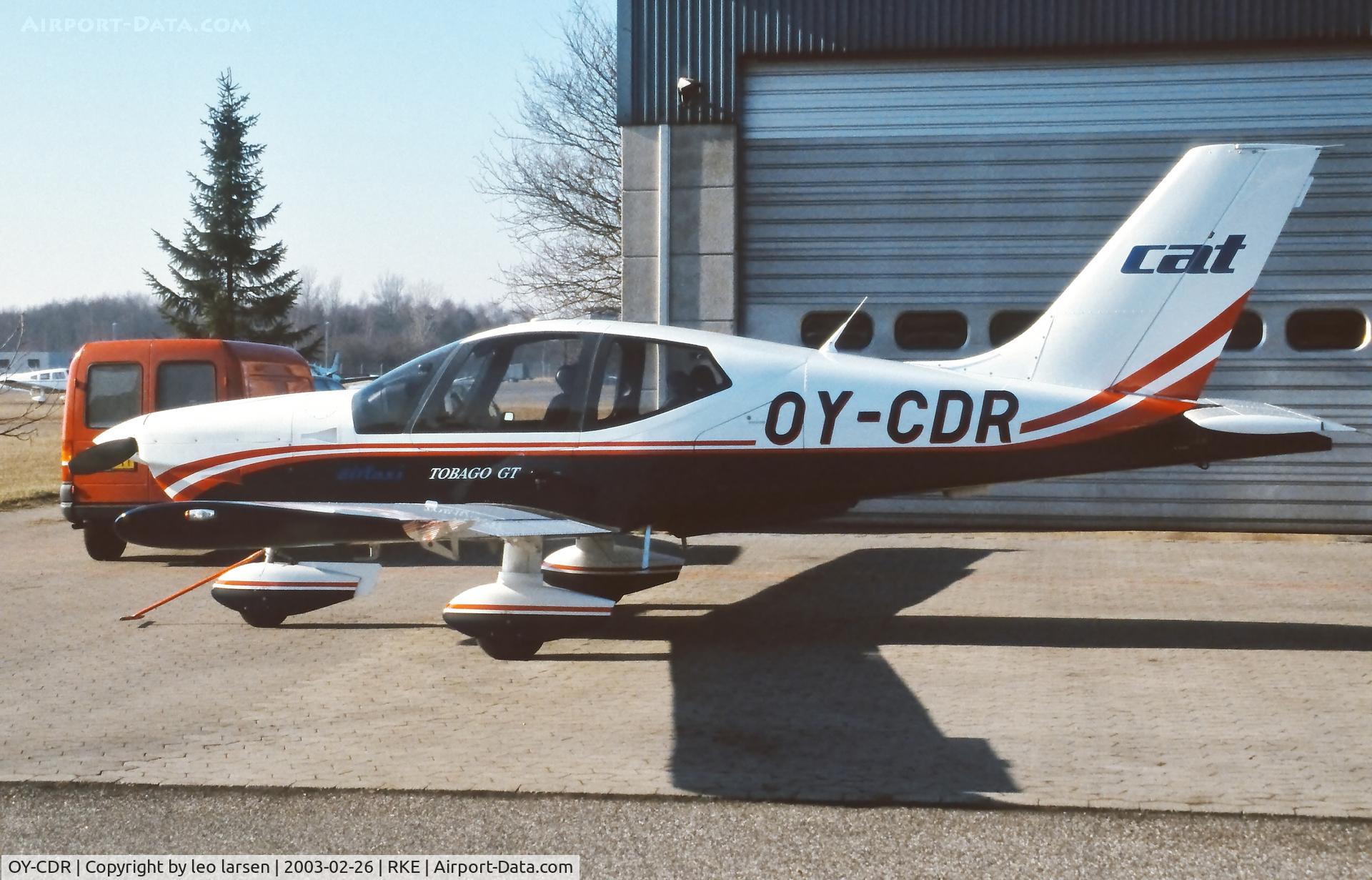 OY-CDR, 2001 Socata TB-10 Tobago C/N 2009, Roskilde 26.2.2003