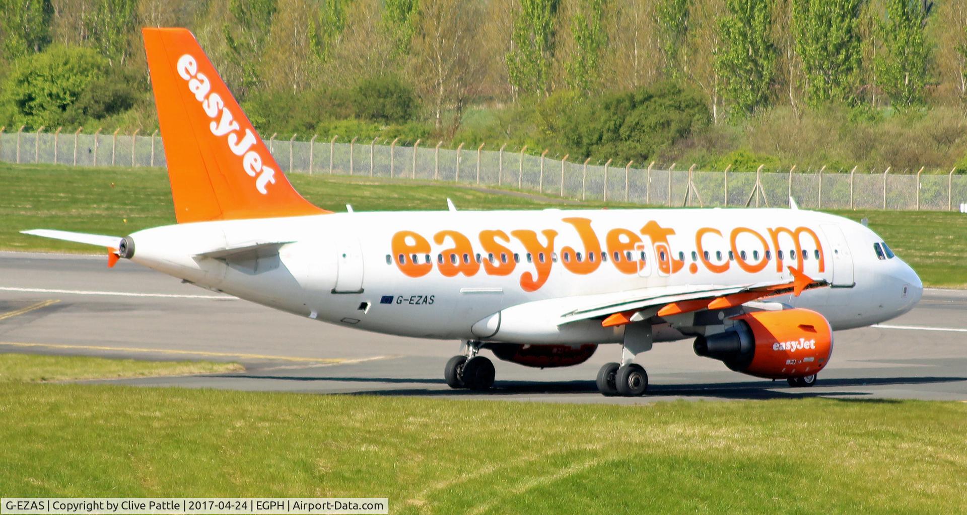 G-EZAS, 2006 Airbus A319-111 C/N 2779, Easy at Edinburgh