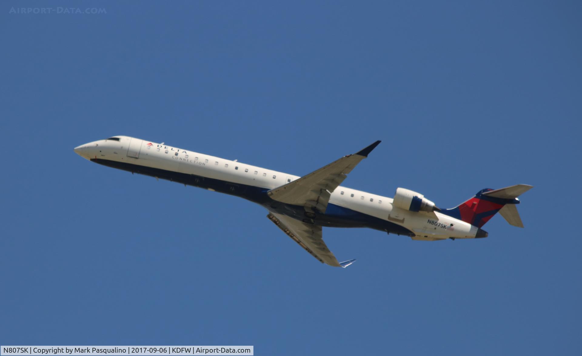 N807SK, 2006 Bombardier CRJ-900ER (CL-600-2D24) C/N 15082, CL-600-2D24