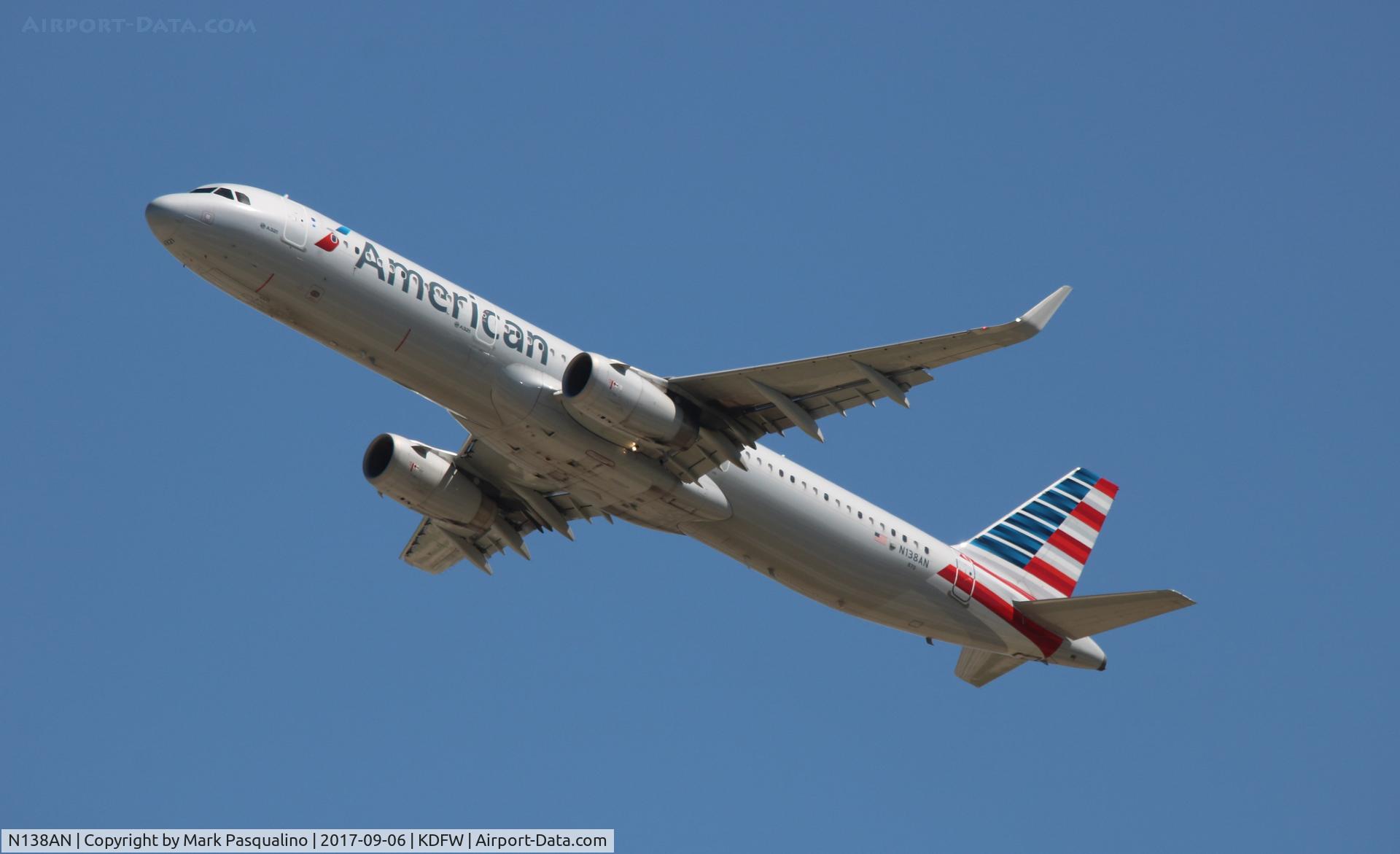 N138AN, 2015 Airbus A321-231 C/N 6650, Airbus A321