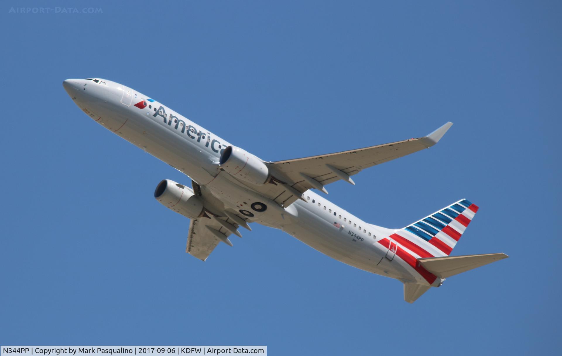 N344PP, 2017 Boeing 737-823 C/N 31272, Boeing 737-800