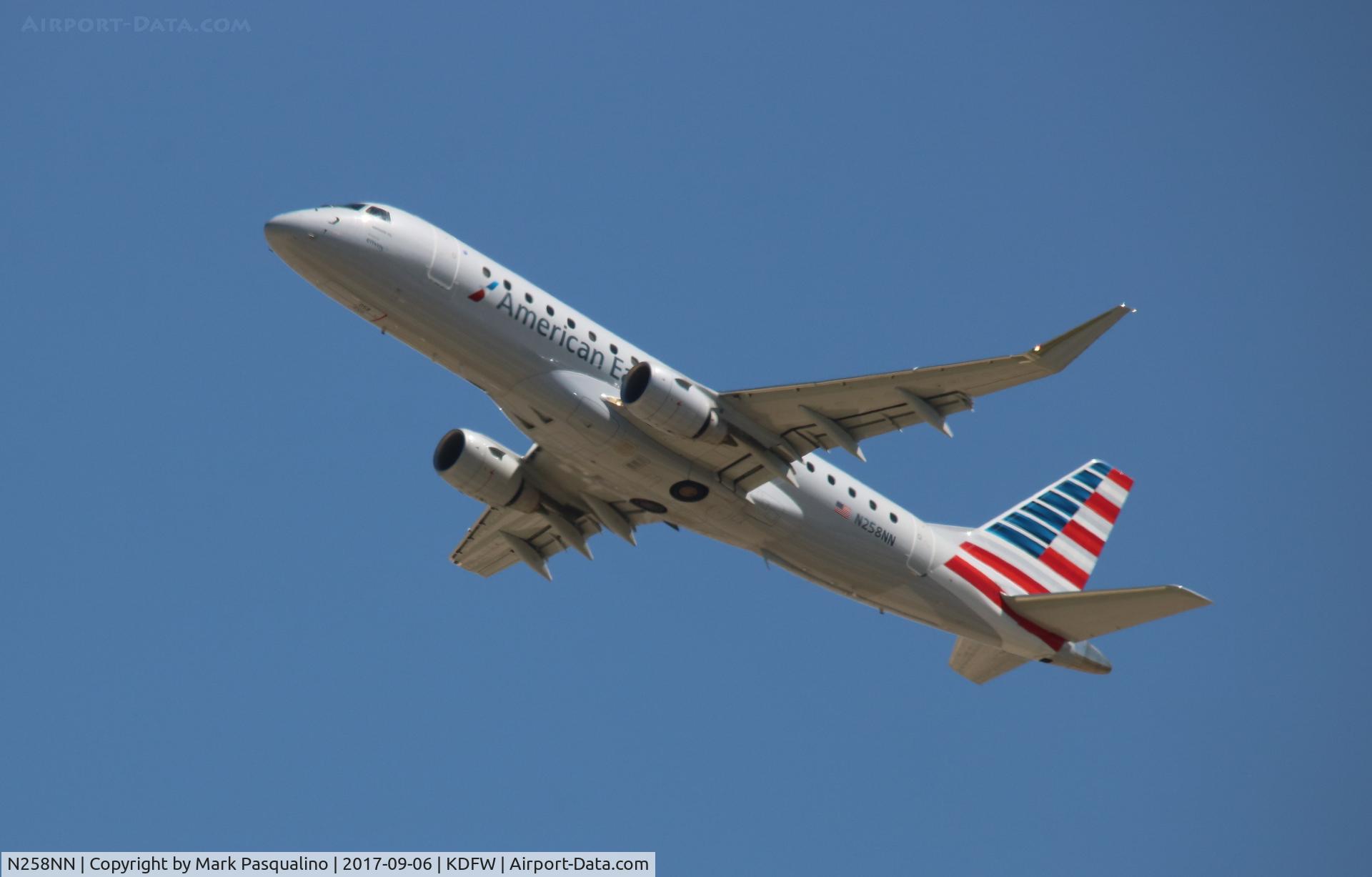 N258NN, 2017 Embraer 175LR (ERJ-170-200LR) C/N 17000675, ERJ 170-200 LR