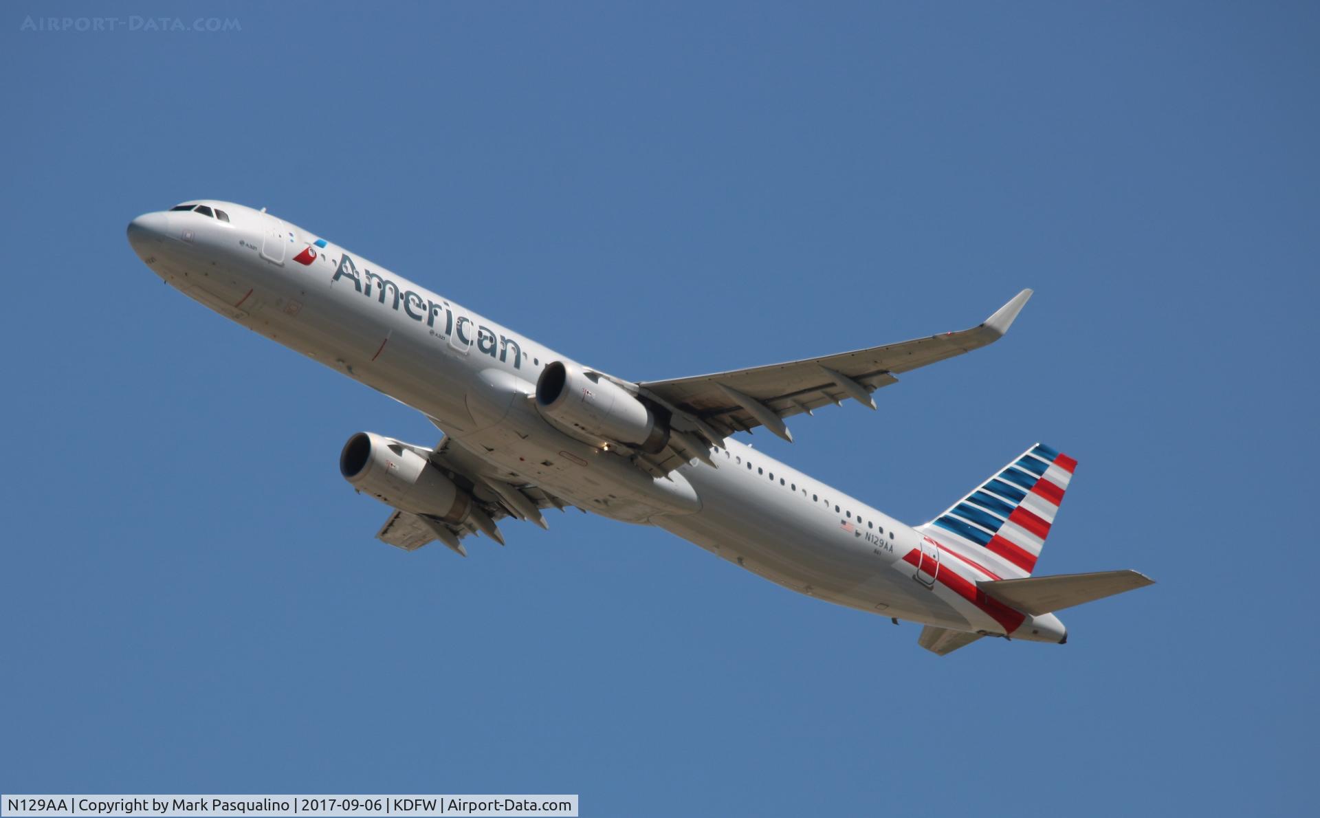 N129AA, 2014 Airbus A321-231 C/N 6401, Airbus A321
