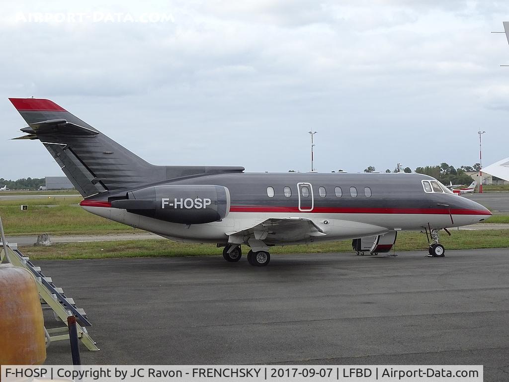 F-HOSP, 1993 British Aerospace BAe.125-1000B C/N 259034, Airlec Air Espace