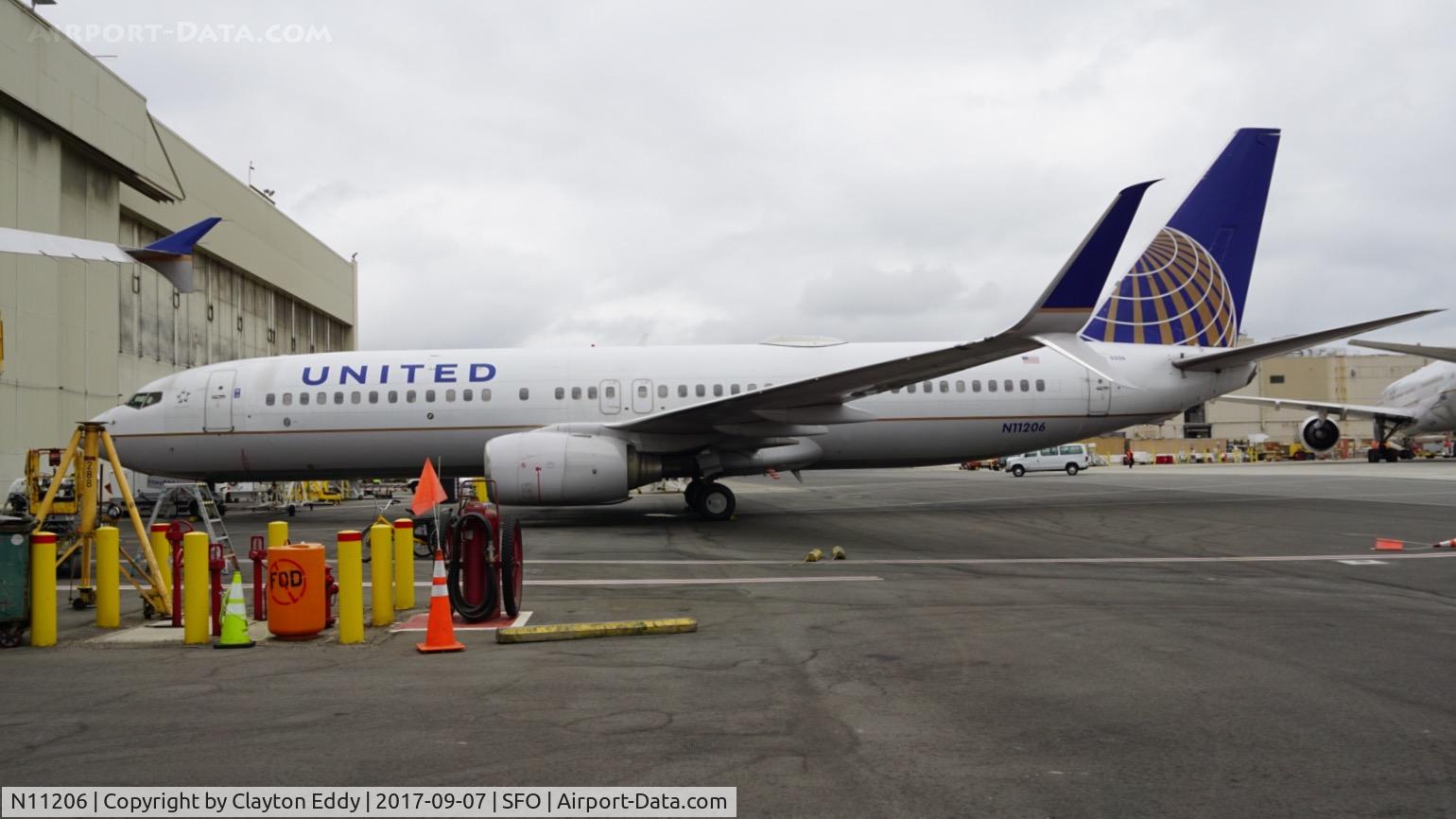 N11206, 2000 Boeing 737-824 C/N 30578, SFO 2017.