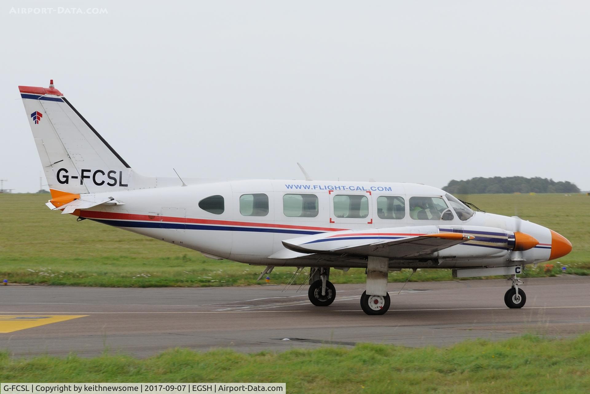 G-FCSL, 1972 Piper PA-31-350 Chieftain C/N 31-7852052, Return Visitor.