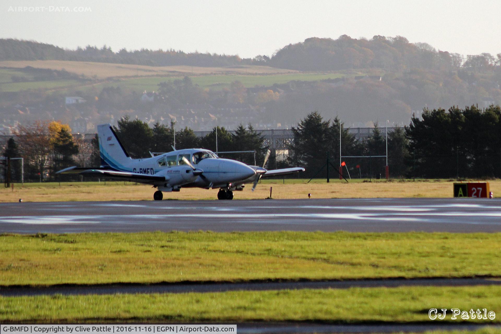 G-BMFD, 1979 Piper PA-23-250 Aztec F C/N 27-7954080, Visiting Dundee