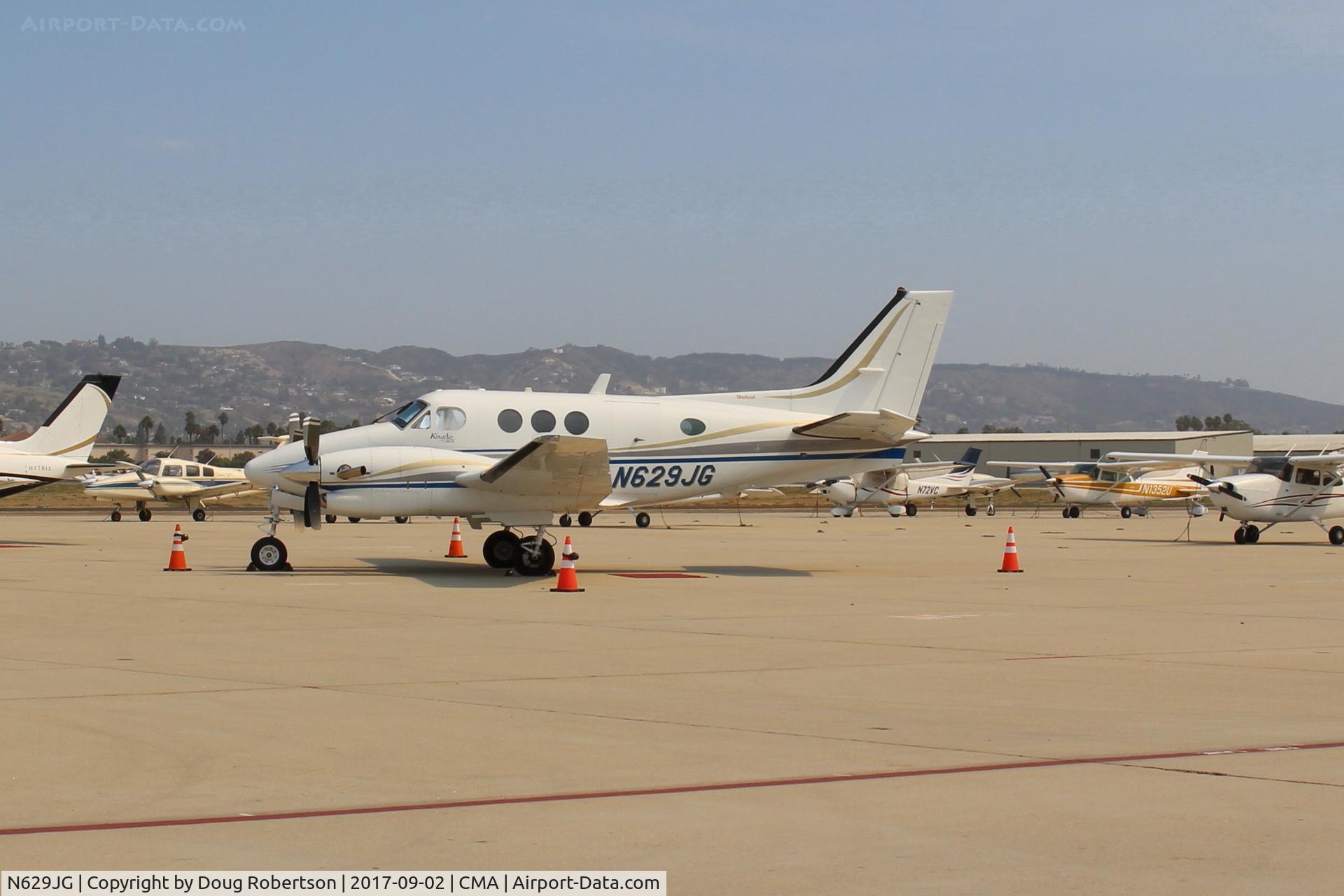 N629JG, Raytheon C90A King Air C/N LJ-1688, Raytheon-Beech C90A KING AIR, two P&W PT6A-6 Turboprops 525 ESHp each, pressurized cabin