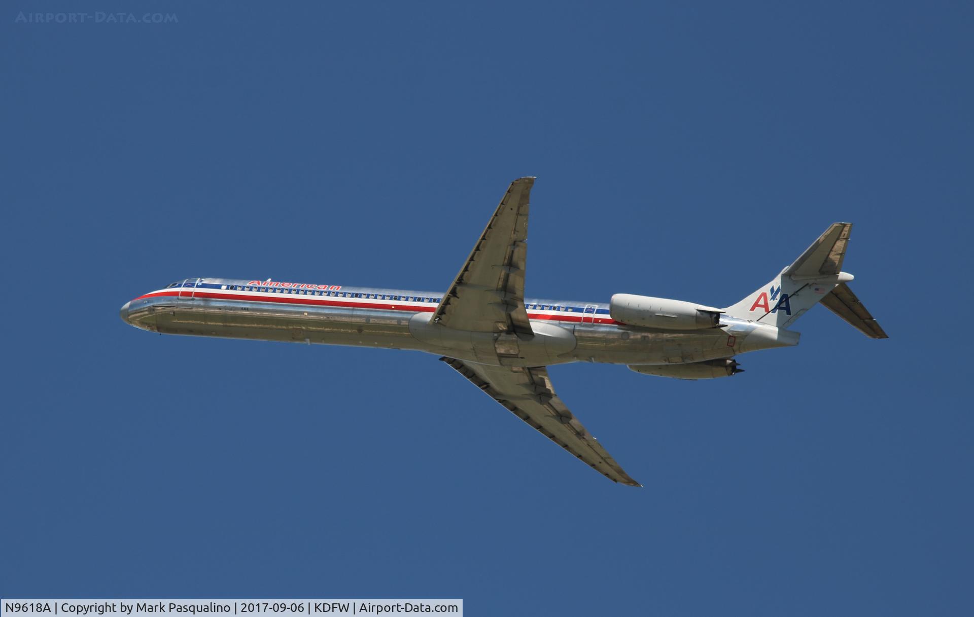 N9618A, 1997 McDonnell Douglas MD-83 (DC-9-83) C/N 53565, MD-83