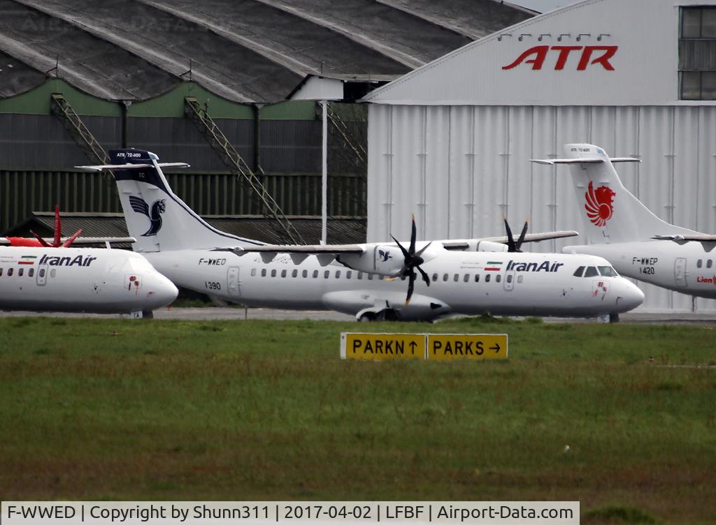 F-WWED, 2016 ATR 72-600 C/N 1390, C/n 1390 - To be EP-ITC