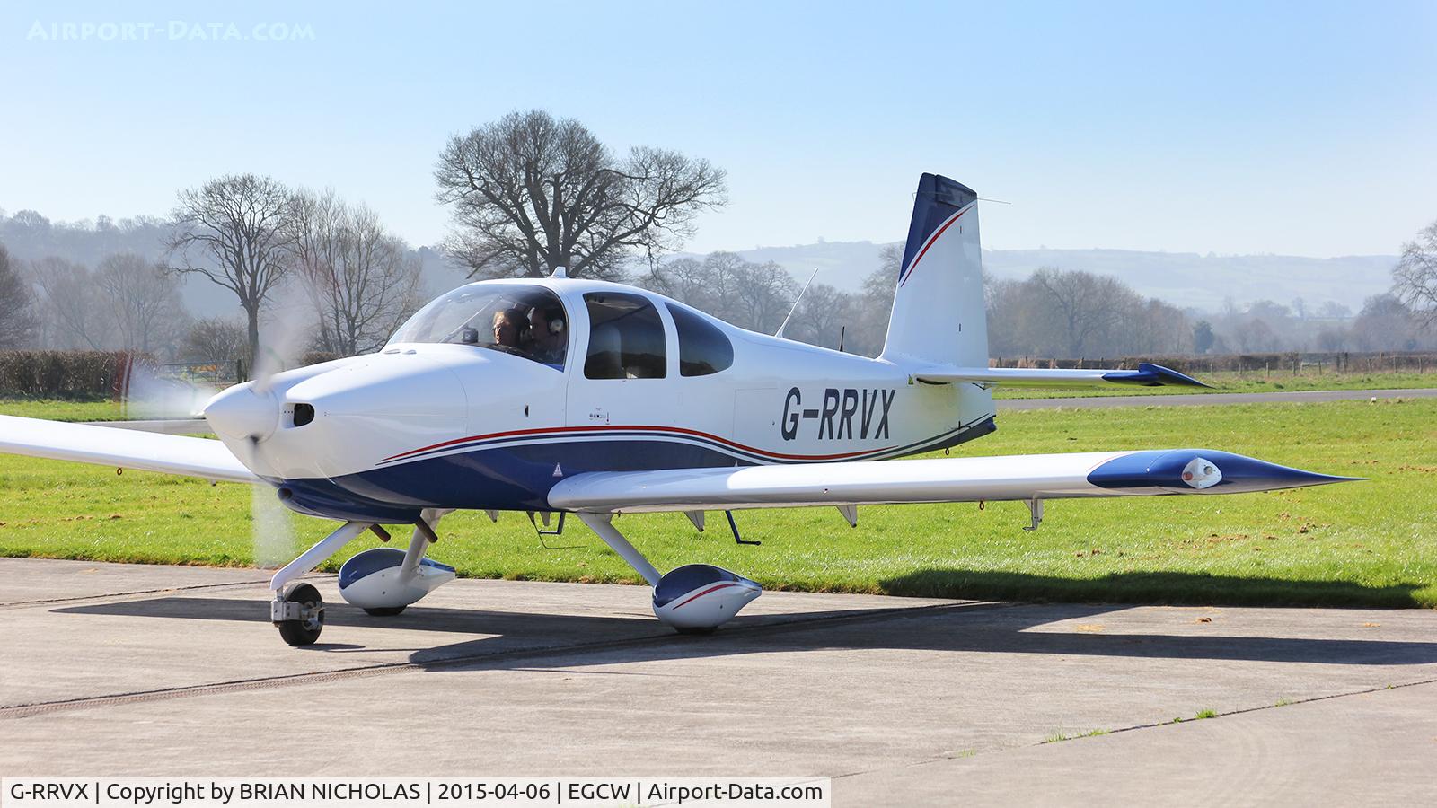 G-RRVX, 2006 Vans RV-10 C/N PFA 339-14601, Day at Welshpool