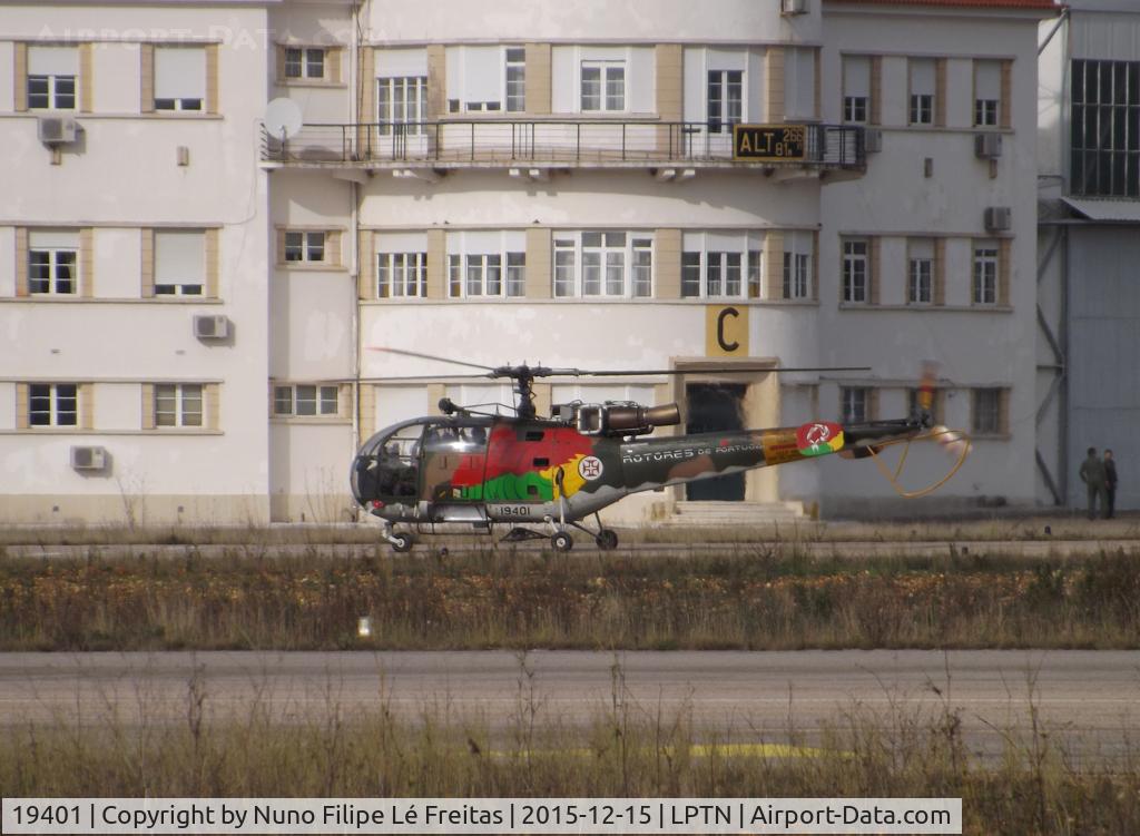 19401, Aerospatiale SA-316B Alouette III C/N 1917, At the ramp.