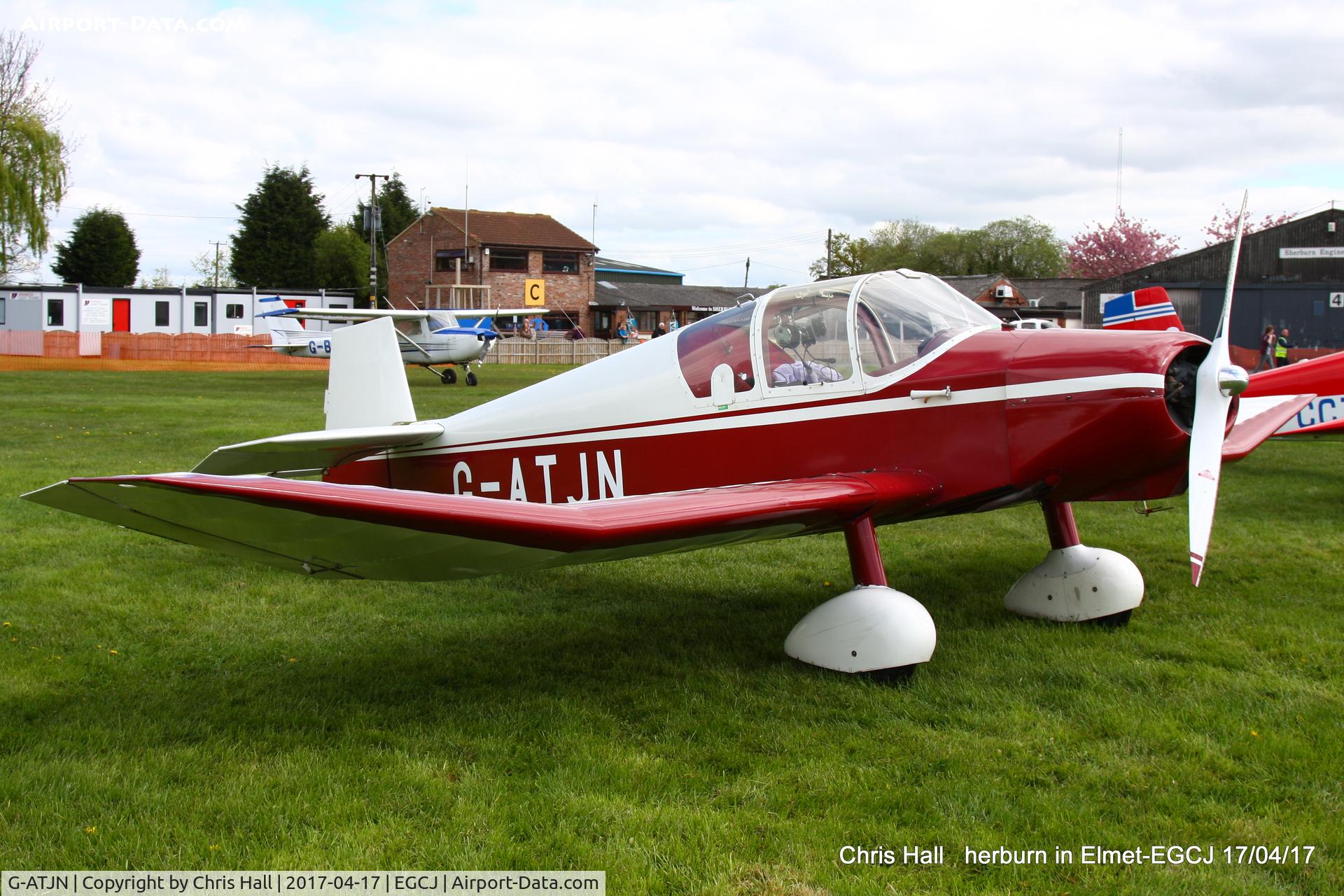 G-ATJN, 1958 Jodel D-119 C/N 863, at Sherburn in Elmet