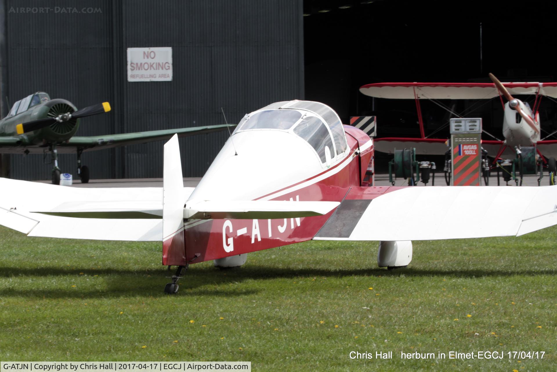 G-ATJN, 1958 Jodel D-119 C/N 863, at Sherburn in Elmet