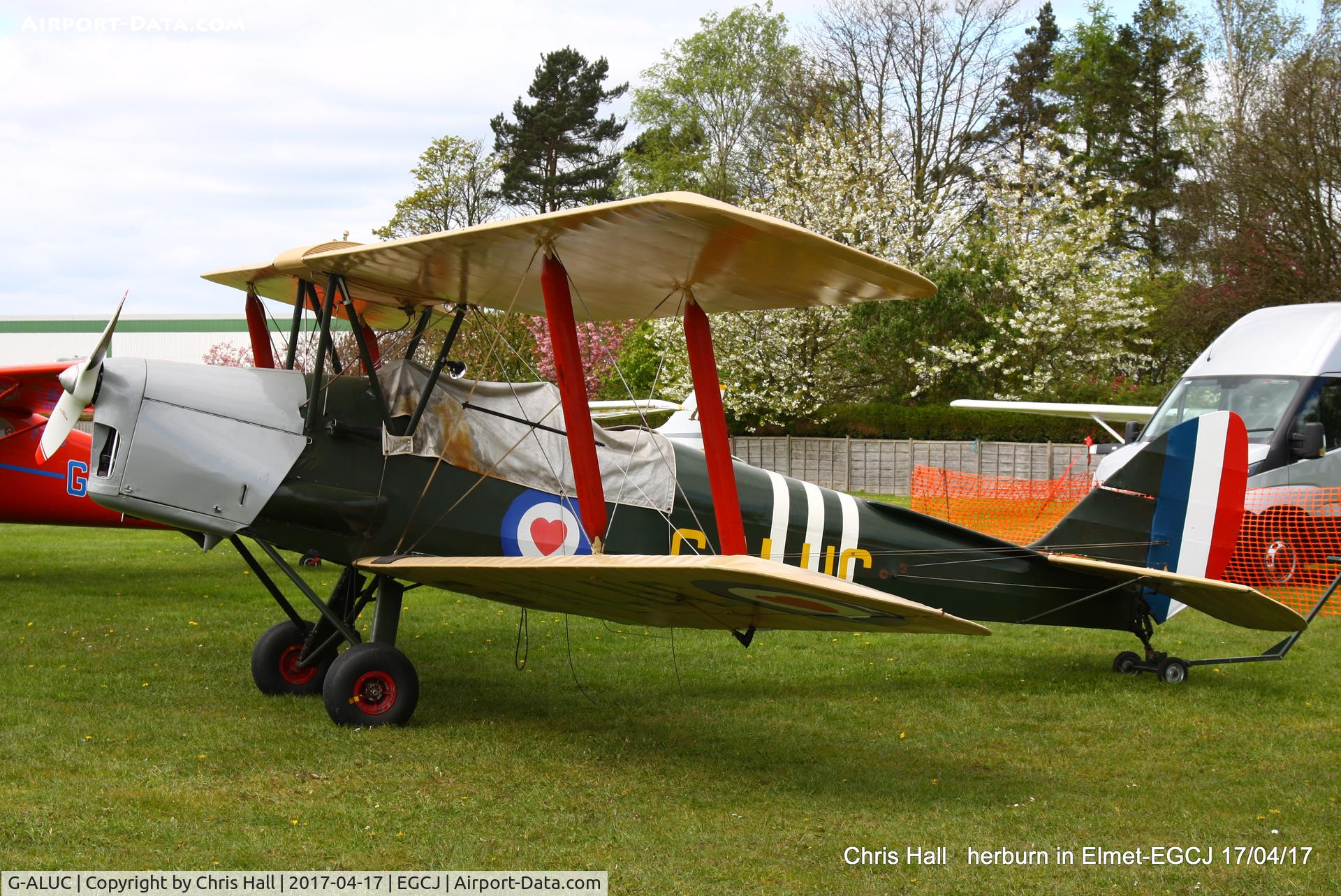 G-ALUC, 1940 De Havilland DH-82A Tiger Moth II C/N 83094, at Sherburn in Elmet