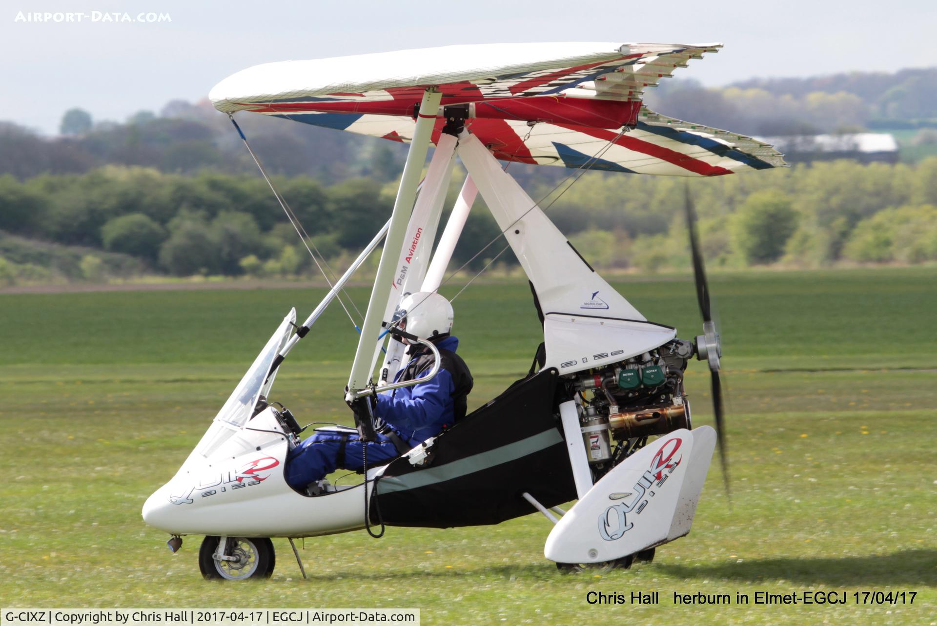 G-CIXZ, 2015 P&M Aviation QuikR C/N 8735, at Sherburn in Elmet