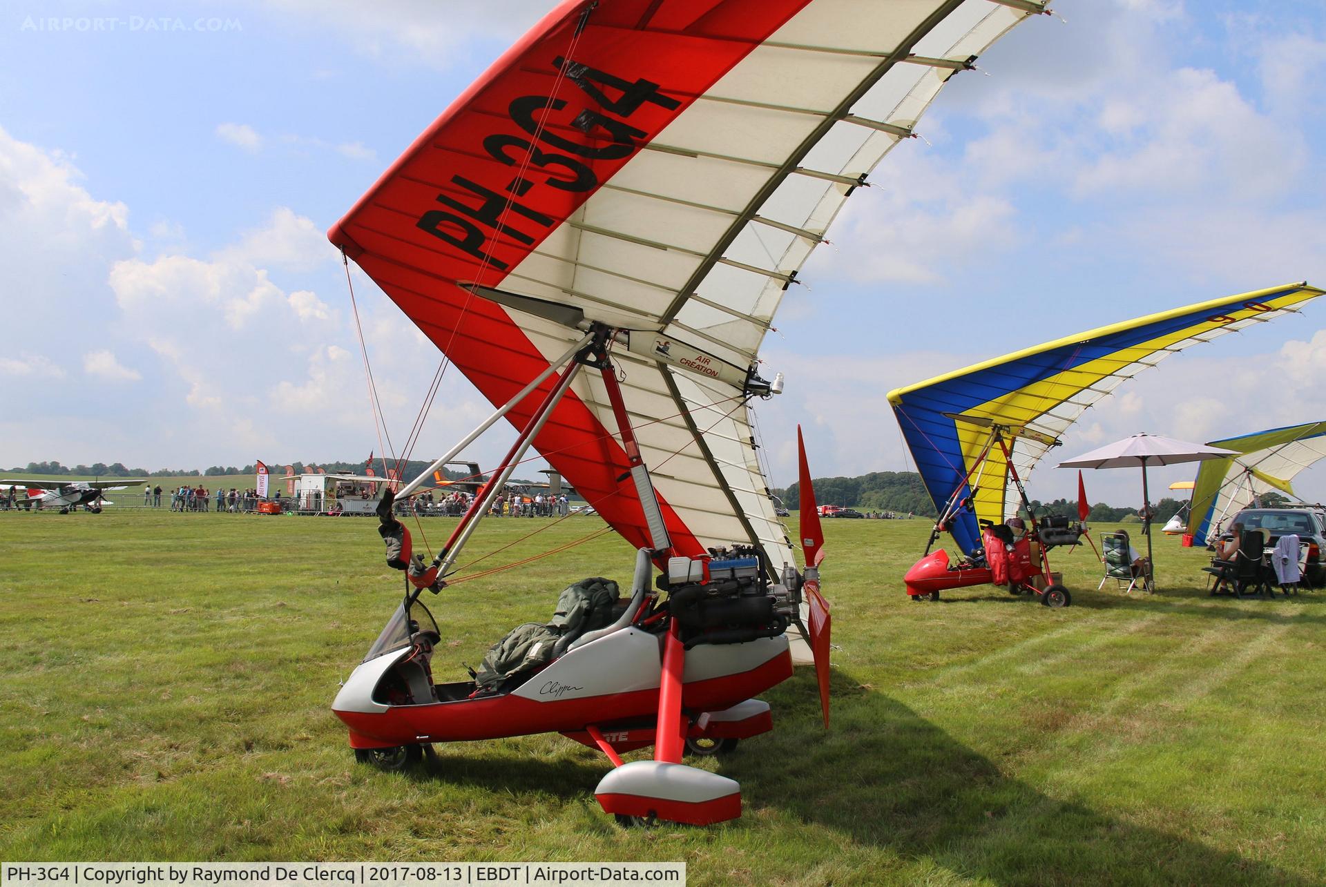 PH-3G4, Air Creation Clipper 582XP C/N 5305983, At Oldtimer Fly in Schaffen.
