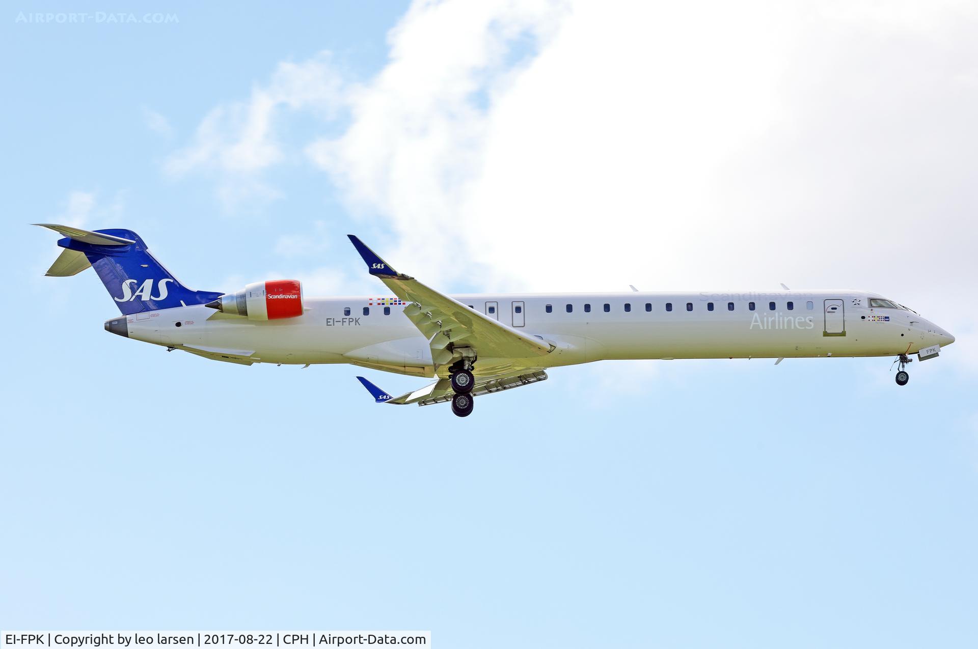 EI-FPK, 2016 Bombardier CRJ-900LR (CL-600-2D24) C/N 15428, Copenhagen 22.8.2017