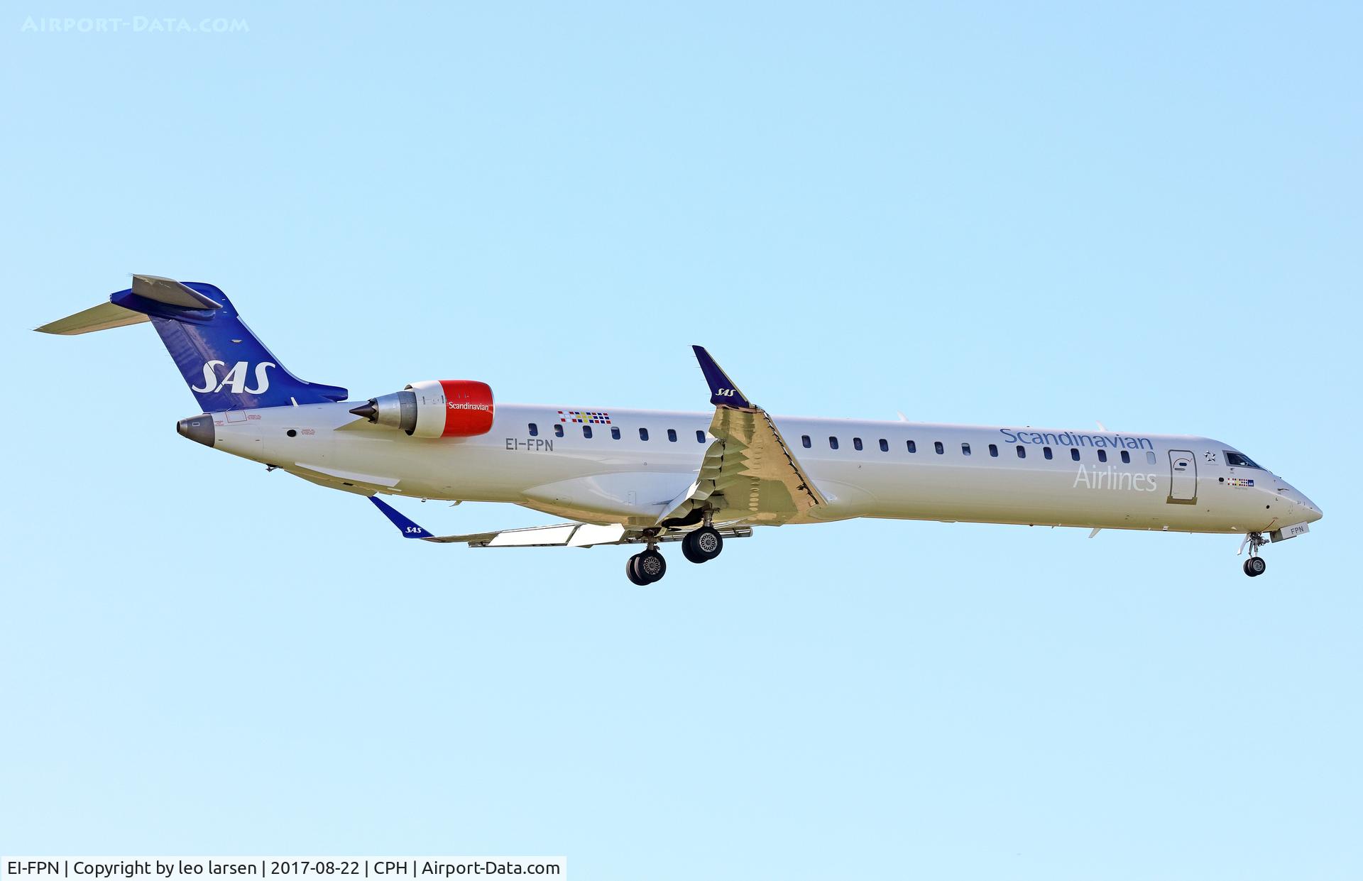 EI-FPN, 2017 Bombardier CRJ-900 (CL-600-2D24) C/N 15433, Copenhagen 22.8.2017