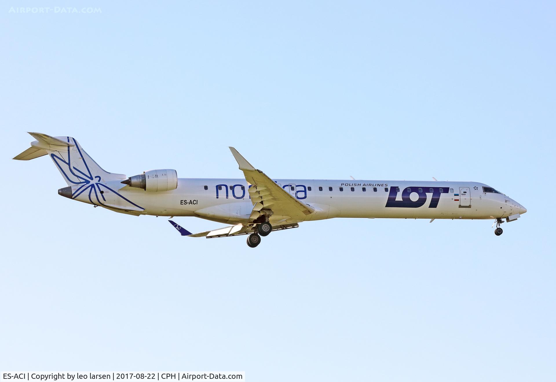 ES-ACI, 2006 Bombardier CRJ-900 (CL-600-2D24) C/N 15074, Copenhagen 22.8.2017
