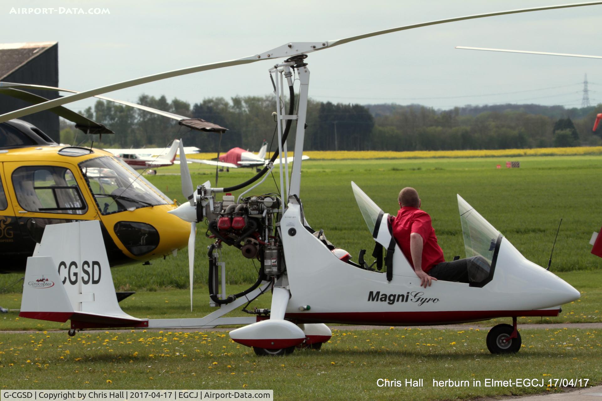 G-CGSD, 2010 Magni Gyro M-16C Tandem Trainer C/N 16-10-6084, at Sherburn in Elmet